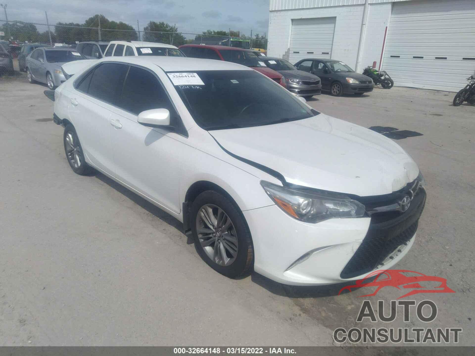 TOYOTA CAMRY 2017 - 4T1BF1FK2HU318272
