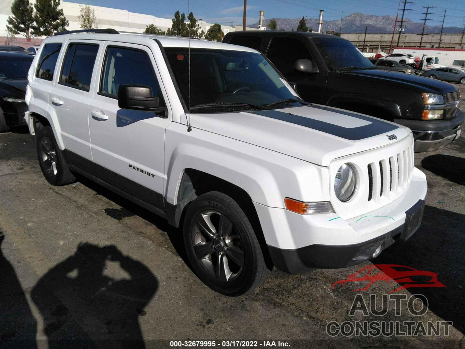 JEEP PATRIOT 2016 - 1C4NJPBAXGD732723