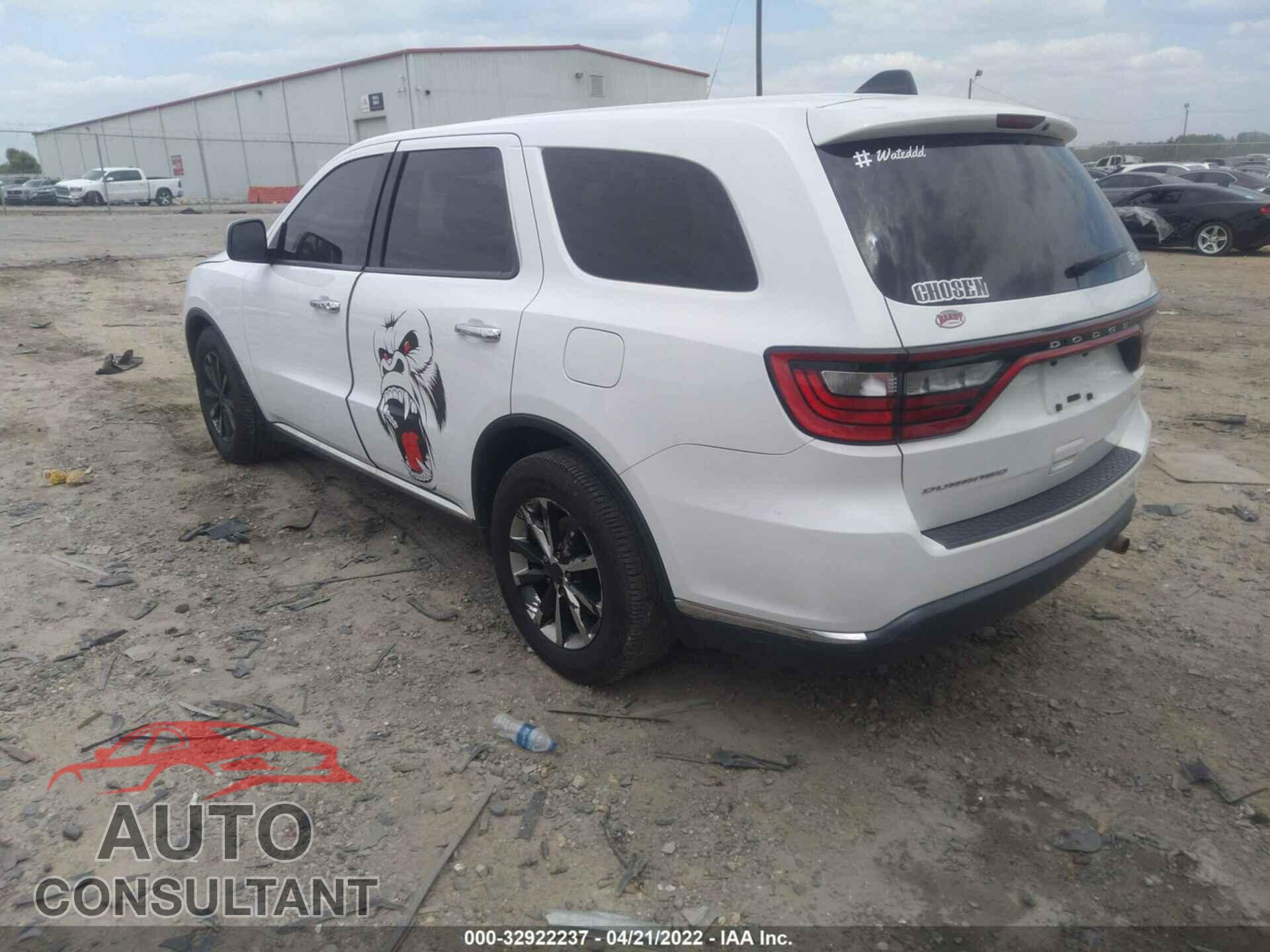 DODGE DURANGO 2017 - 1C4RDHAG0HC917598