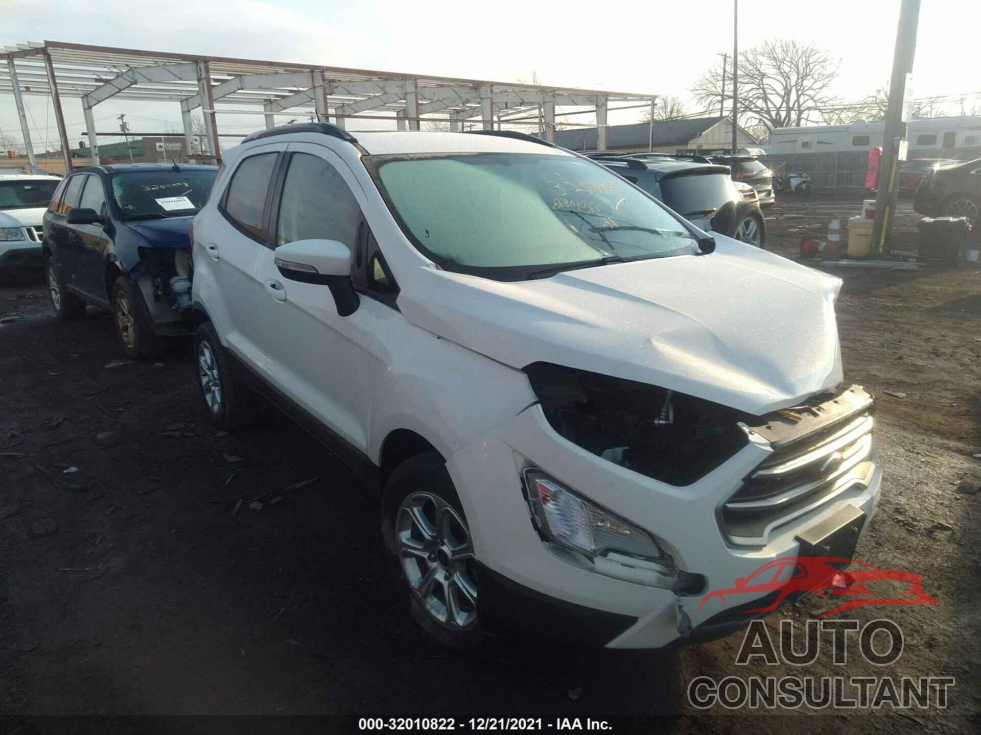 FORD ECOSPORT 2019 - MAJ6S3GL5KC253747