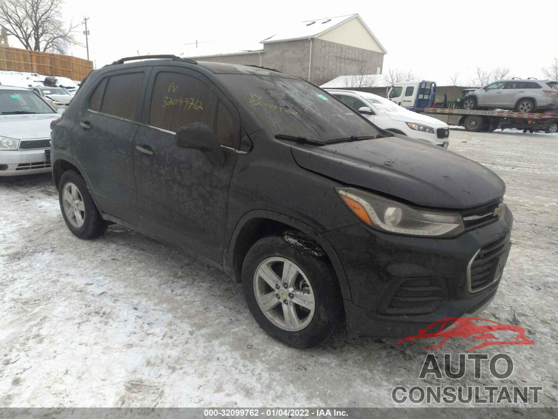 CHEVROLET TRAX 2017 - 3GNCJPSB4HL286331