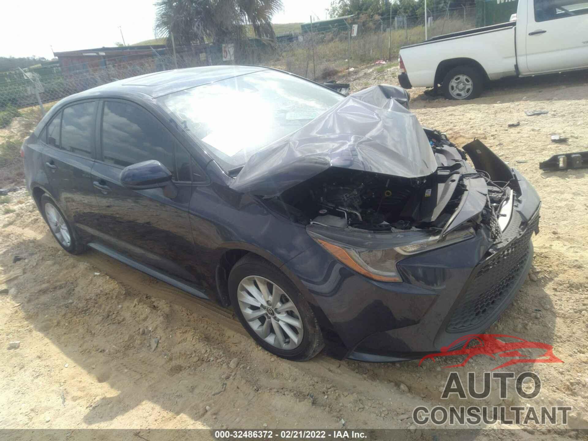 TOYOTA COROLLA 2020 - JTDHPRAE1LJ031690