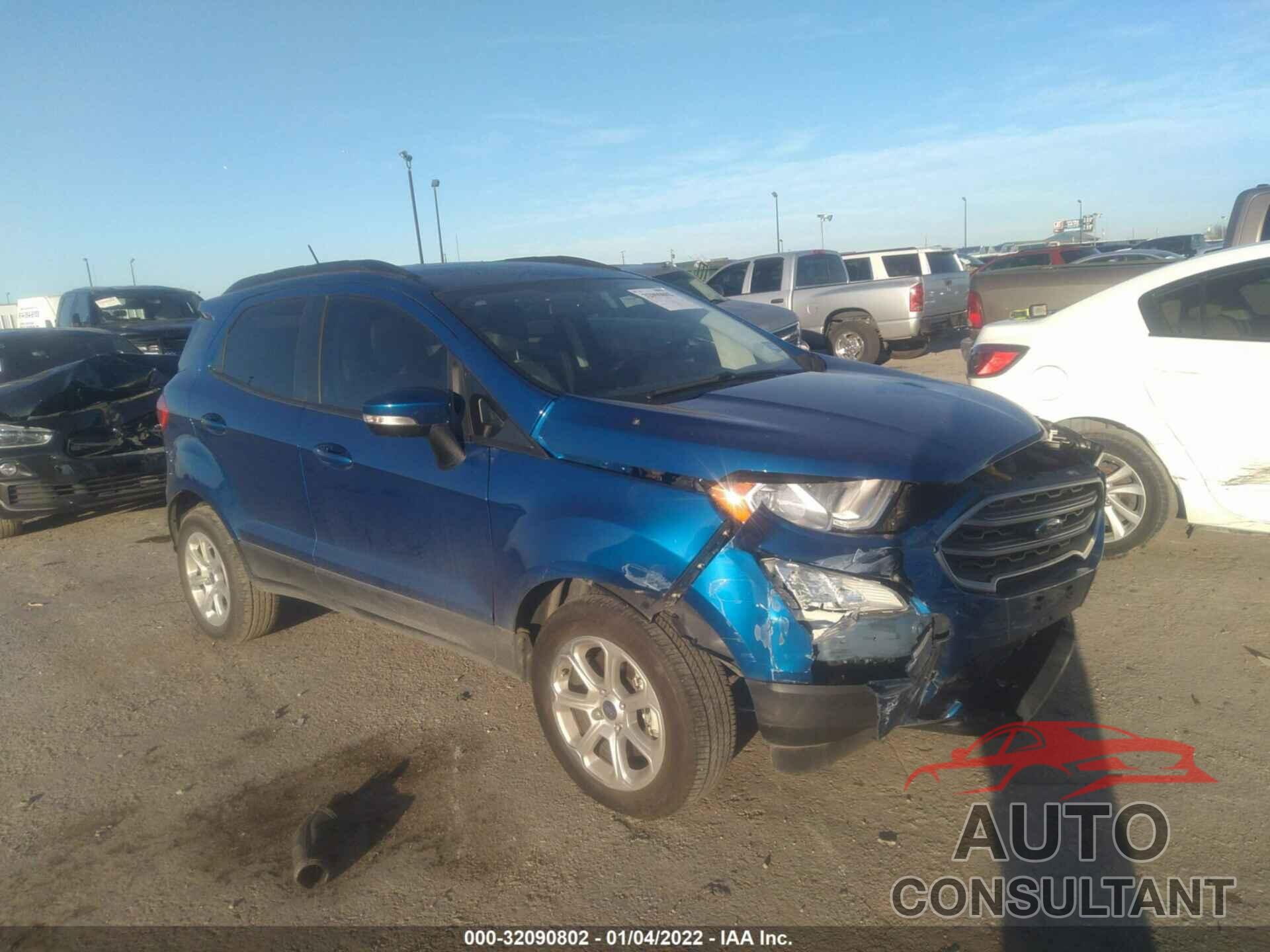 FORD ECOSPORT 2020 - KMHD84LF0JU607541