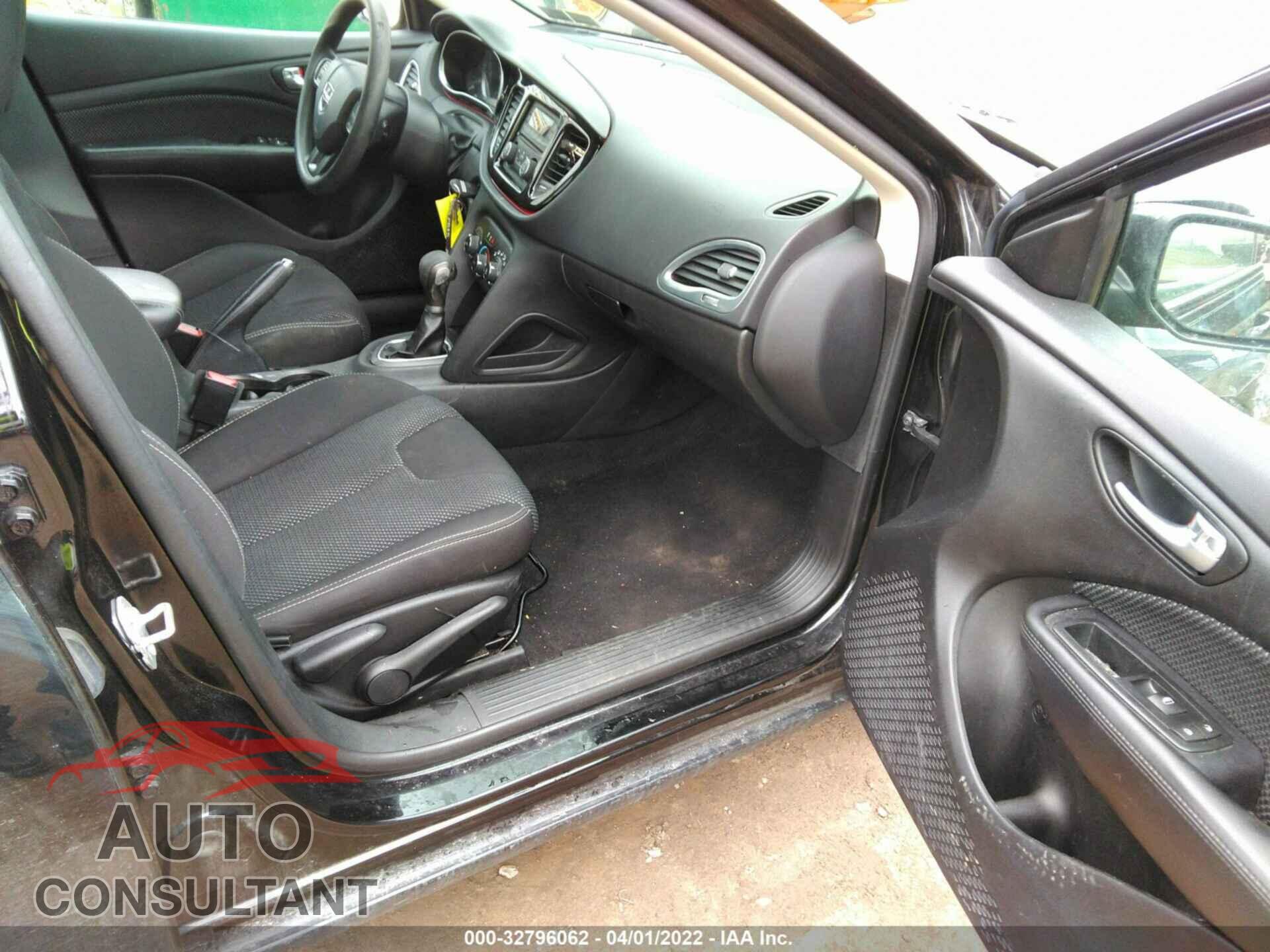 DODGE DART 2016 - 1C3CDFBB6GD717495