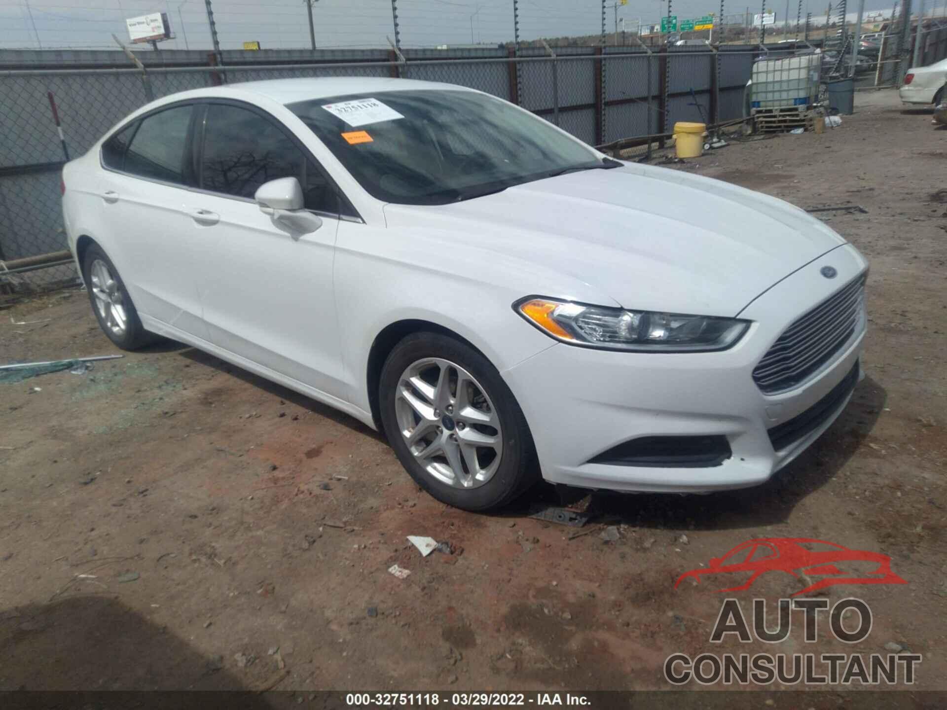 FORD FUSION 2016 - 3FA6P0H7XGR220284