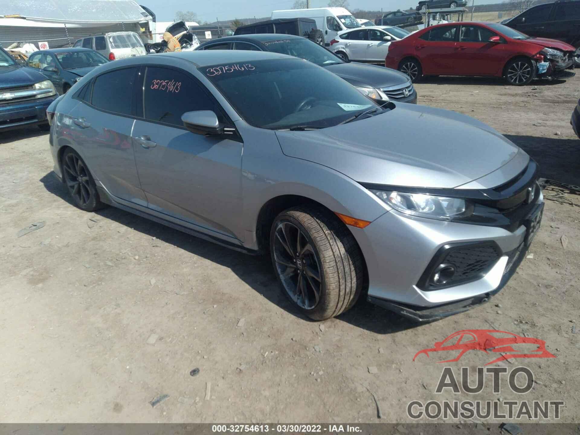 HONDA CIVIC HATCHBACK 2017 - SHHFK7H42HU211863