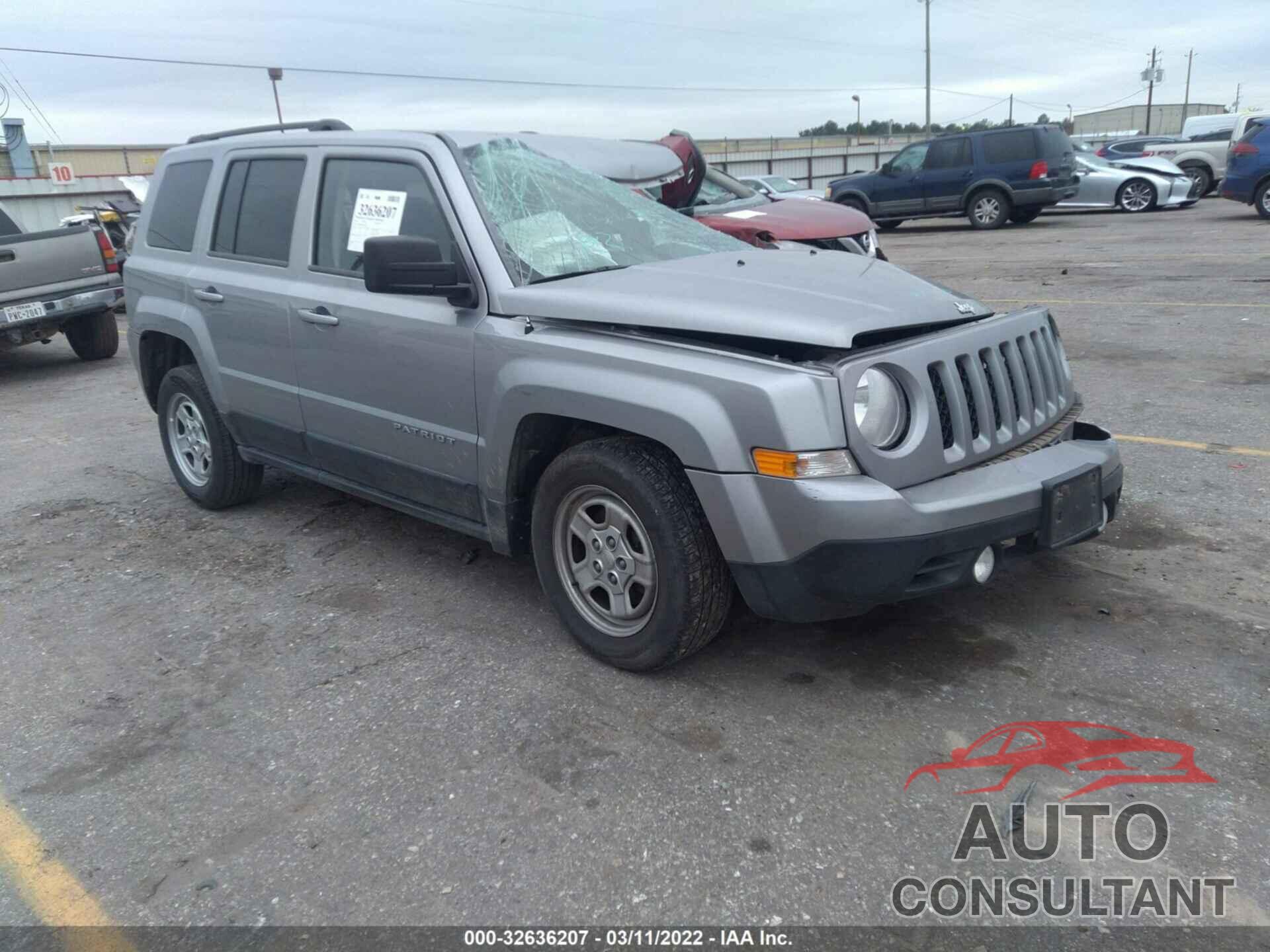 JEEP PATRIOT 2016 - 1C4NJPBA5GD512700