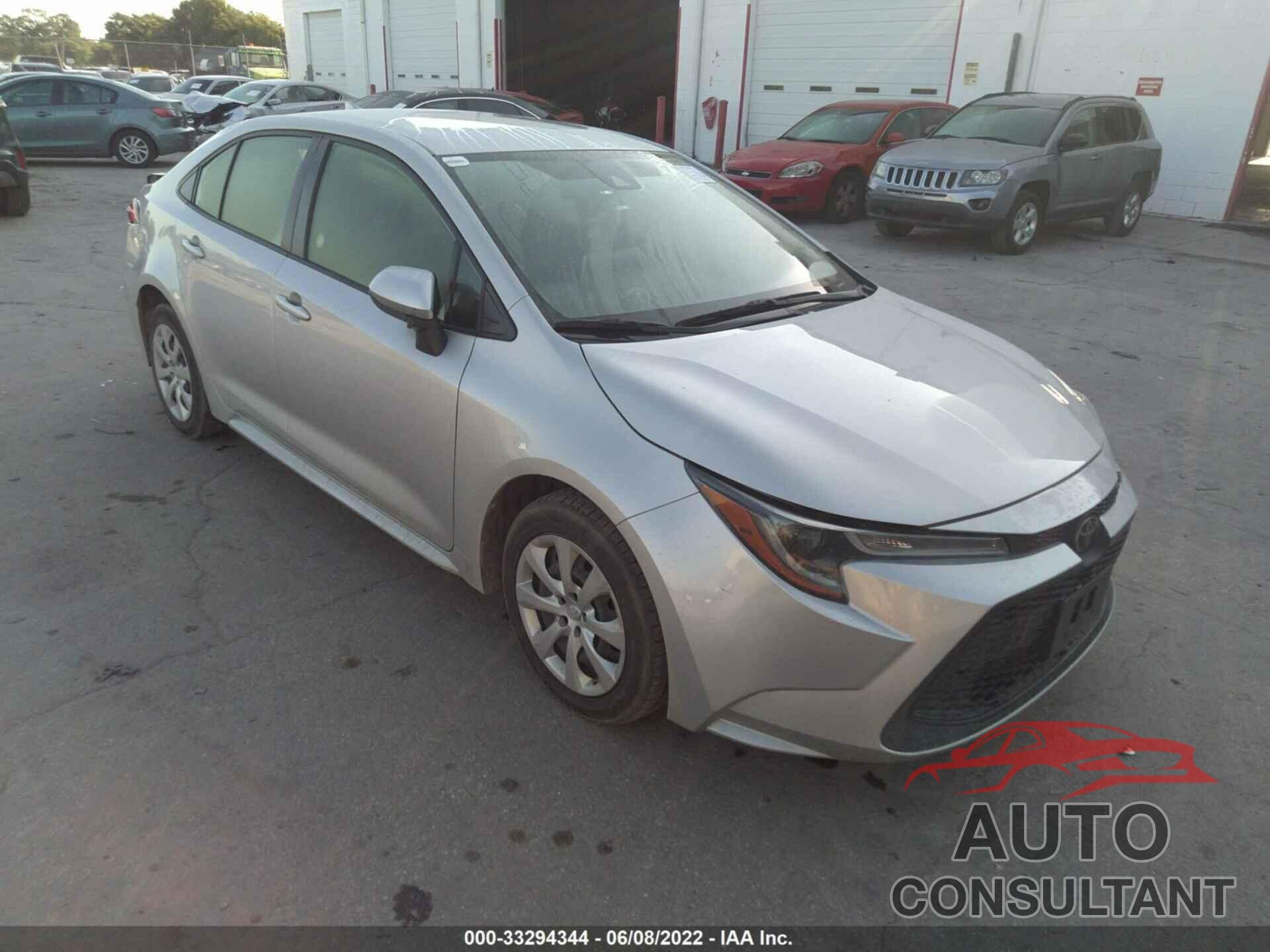 TOYOTA COROLLA 2020 - JTDEPRAE8LJ023444