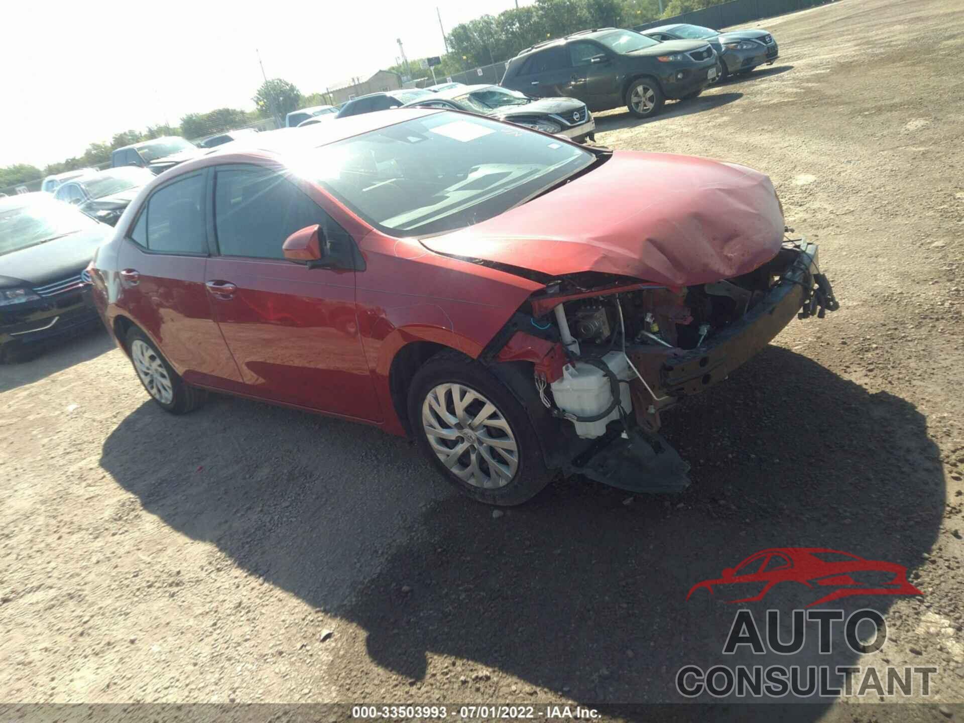 TOYOTA COROLLA 2017 - 5YFBURHE0HP612556