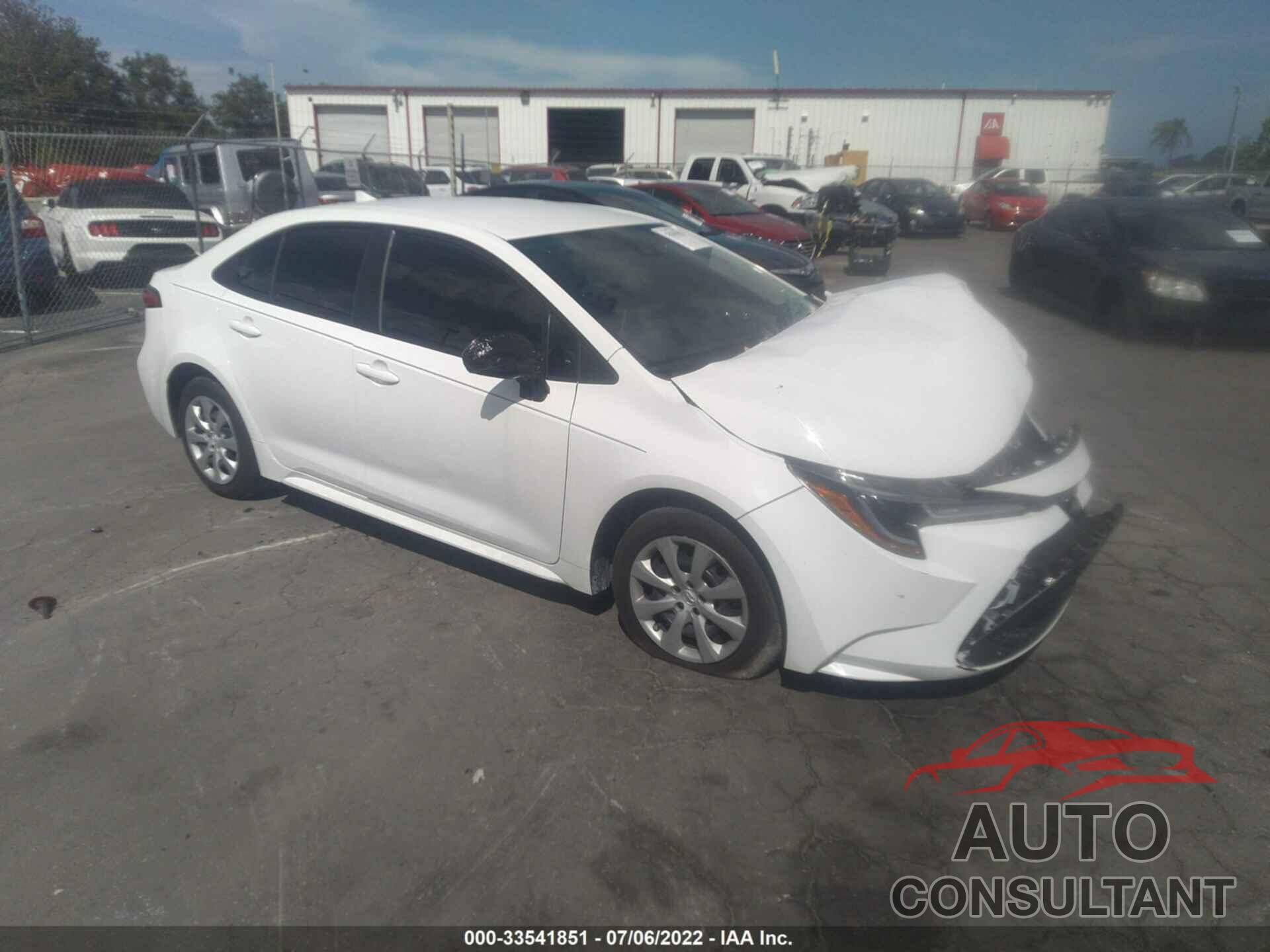 TOYOTA COROLLA 2020 - 5YFEPRAE0LP131584