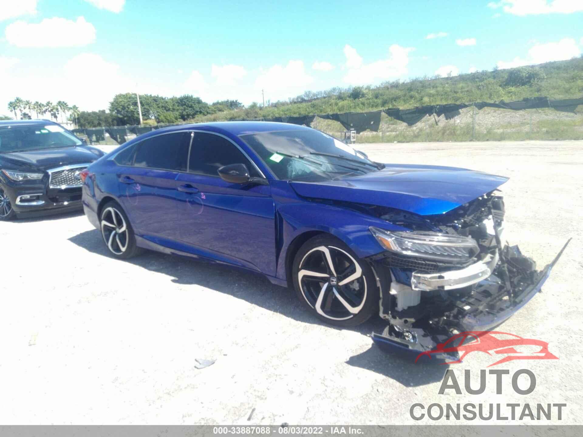 HONDA ACCORD SEDAN 2021 - 1HGCV1F35MA080743