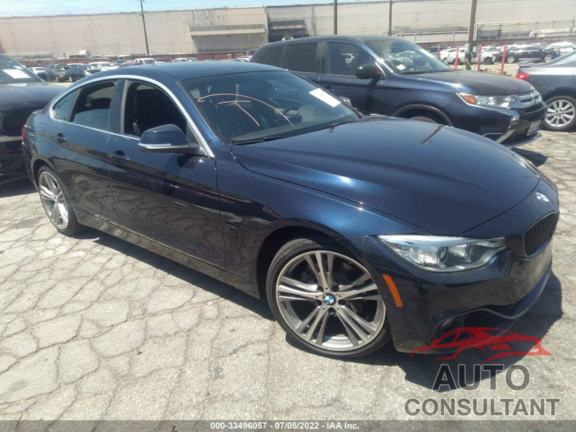 BMW 4 SERIES 2016 - WBA4A9C54GGL89900