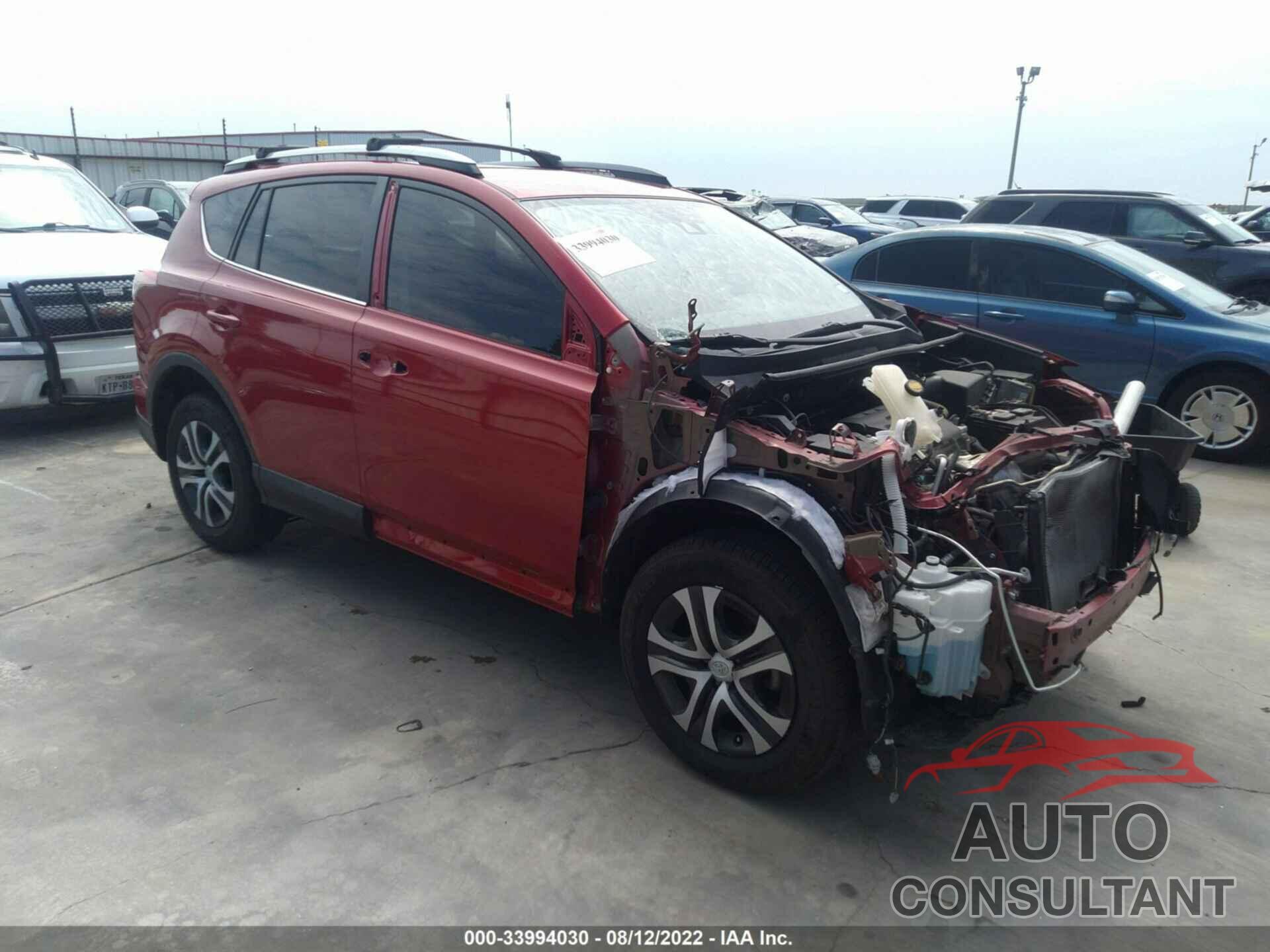 TOYOTA RAV4 2017 - 2T3ZFREV6HW354658