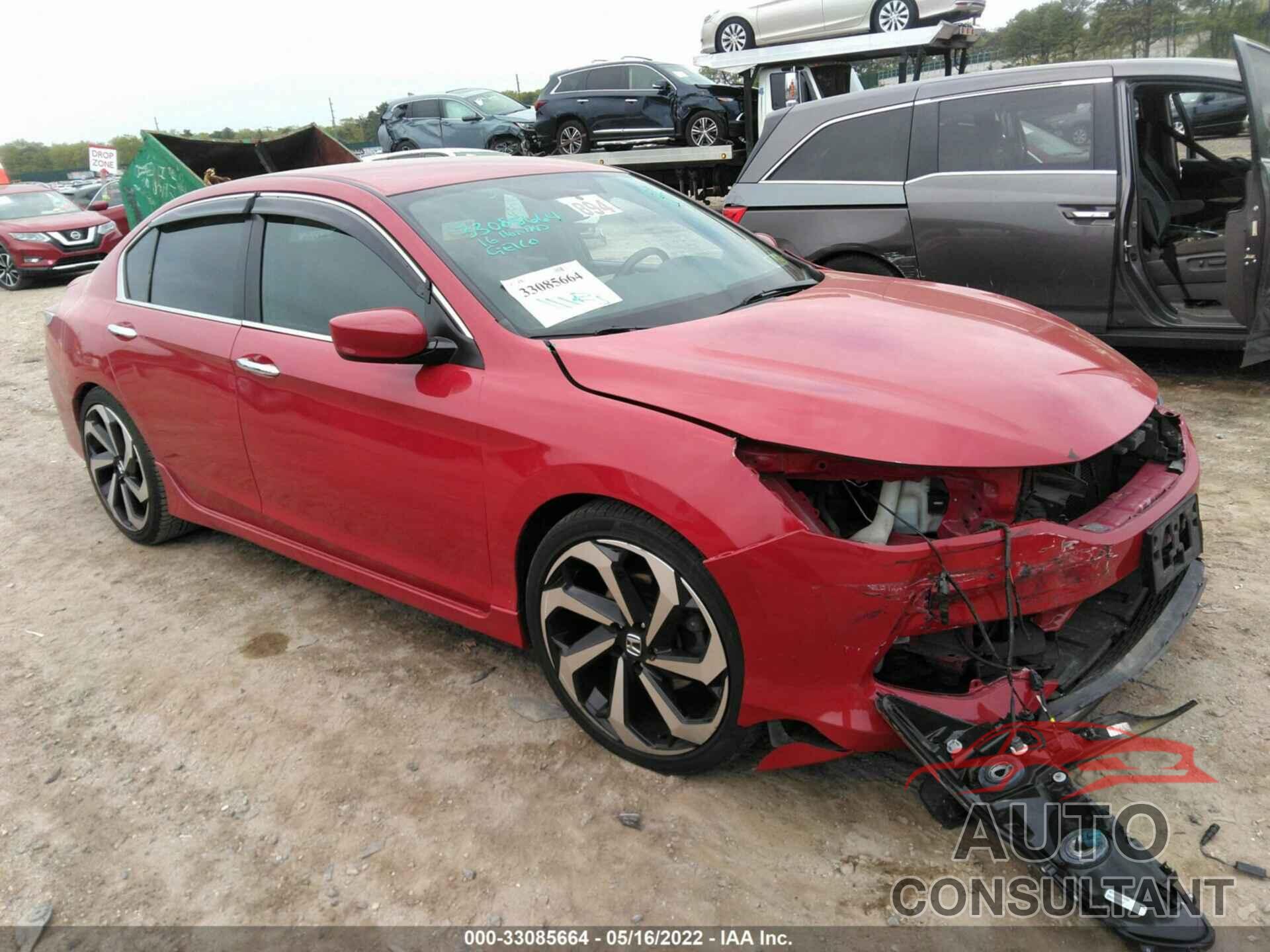 HONDA ACCORD SEDAN 2016 - 1HGCR2F54GA127535