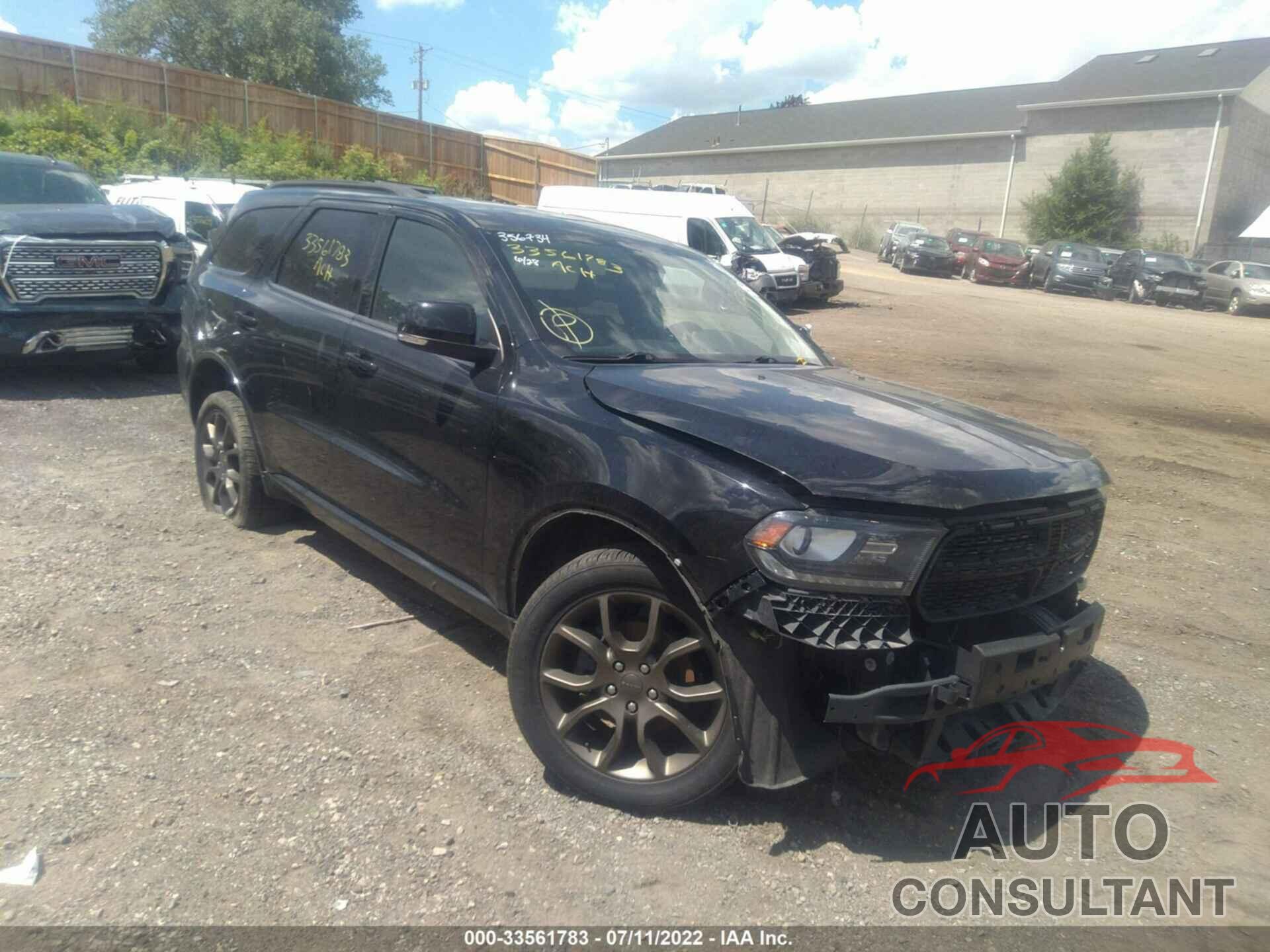 DODGE DURANGO 2017 - 1C4RDJDG4HC753064