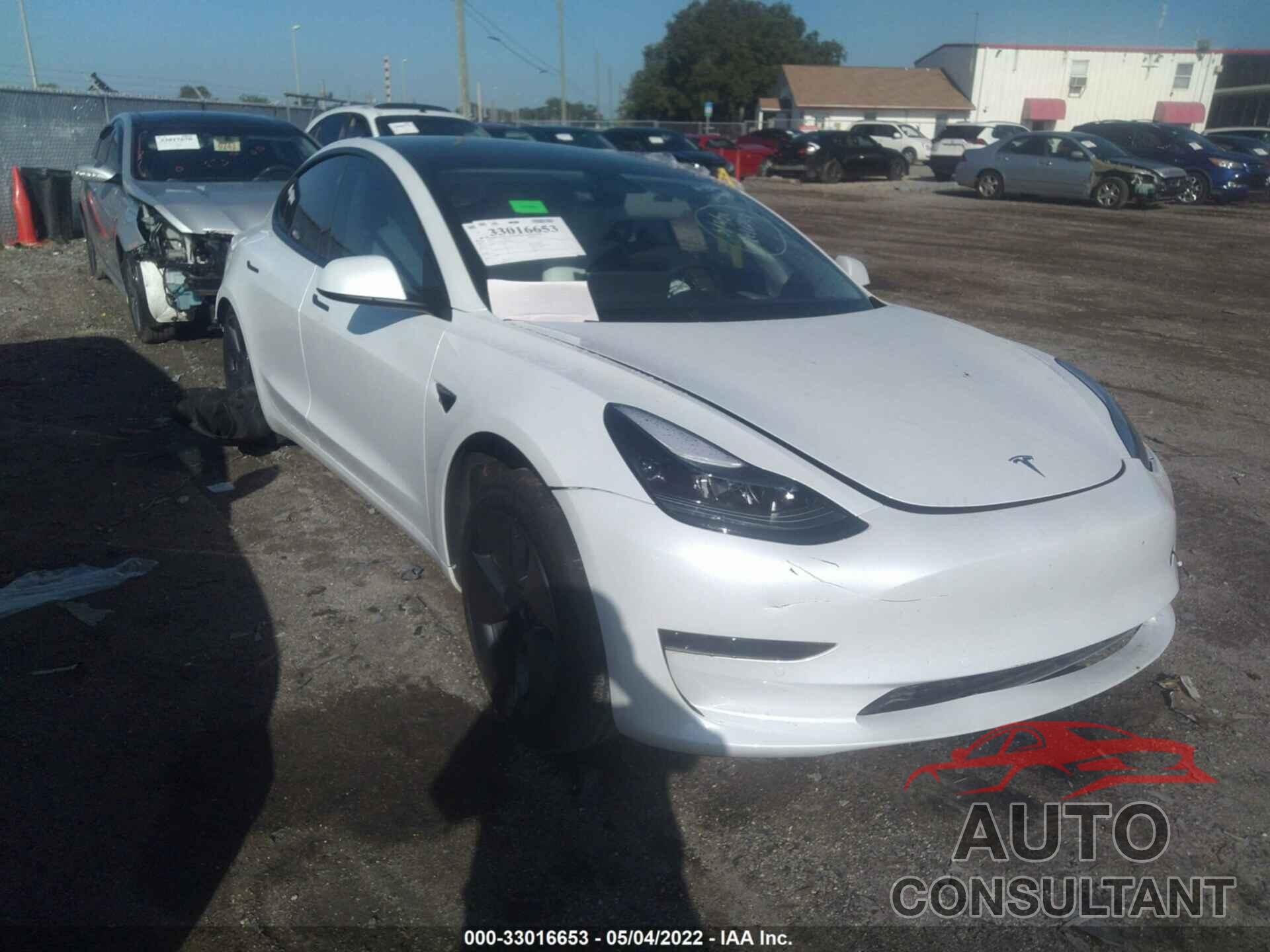 TESLA MODEL 3 2021 - 5YJ3E1EA6MF047241