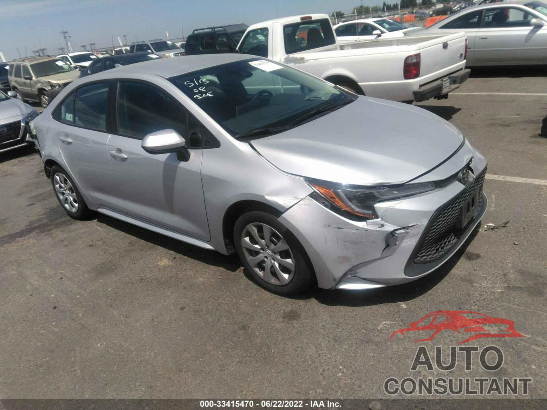 TOYOTA COROLLA 2021 - 5YFEPMAE0MP248425