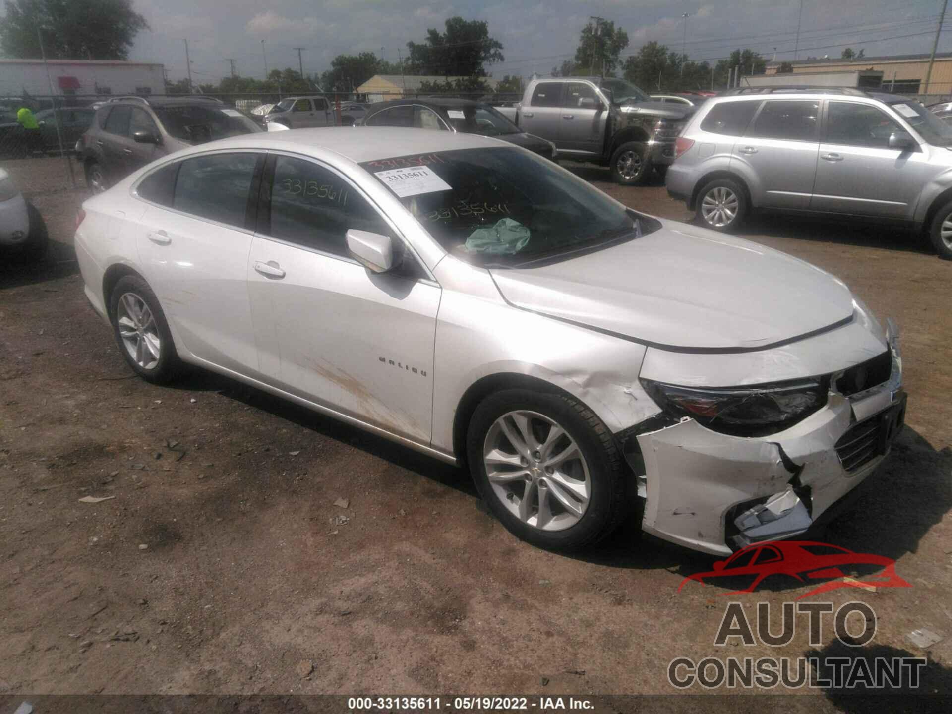 CHEVROLET MALIBU 2016 - 1G1ZE5ST7GF203240