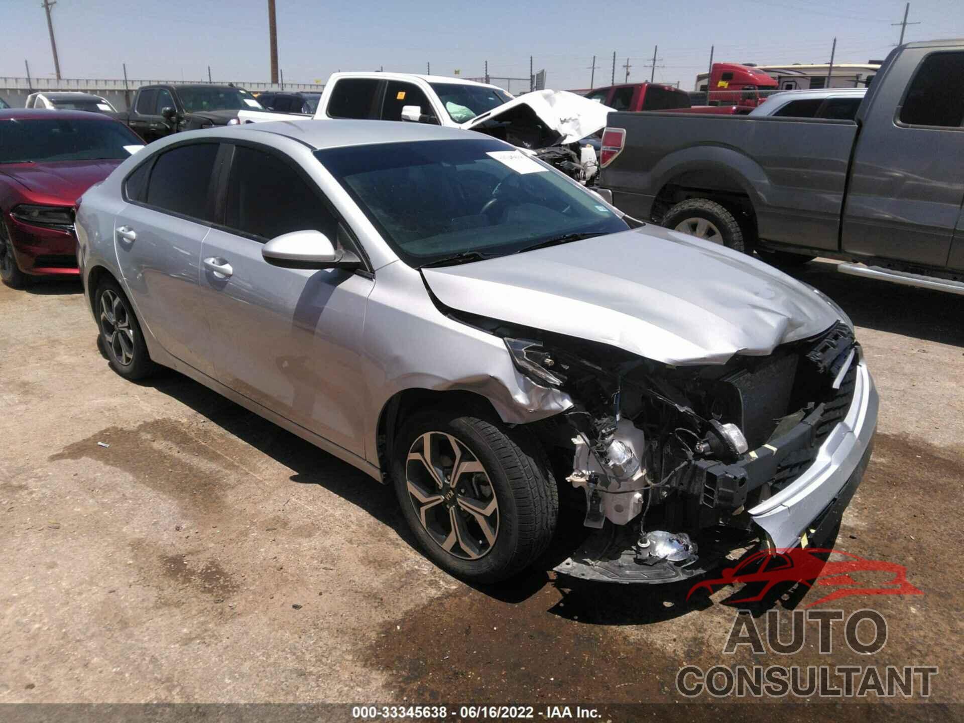 KIA FORTE 2019 - 3KPF24AD2KE013209