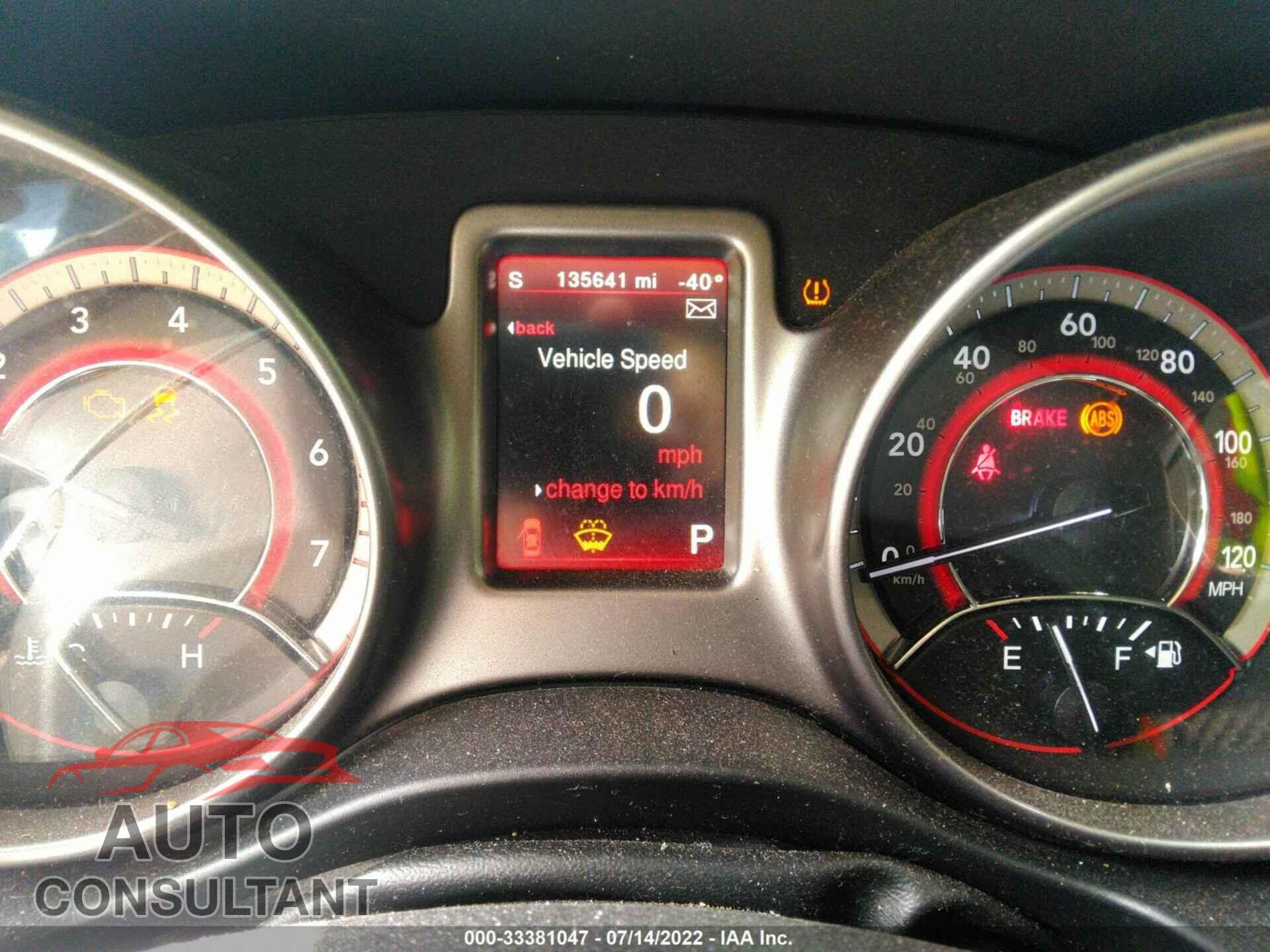DODGE JOURNEY 2017 - 3C4PDCGB2HT543778