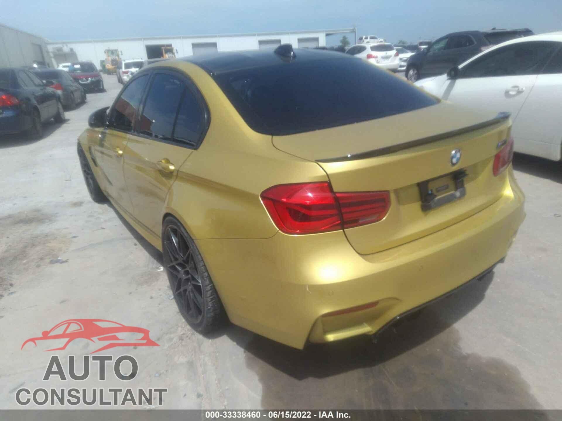 BMW M3 2018 - WBS8M9C59J5K98774