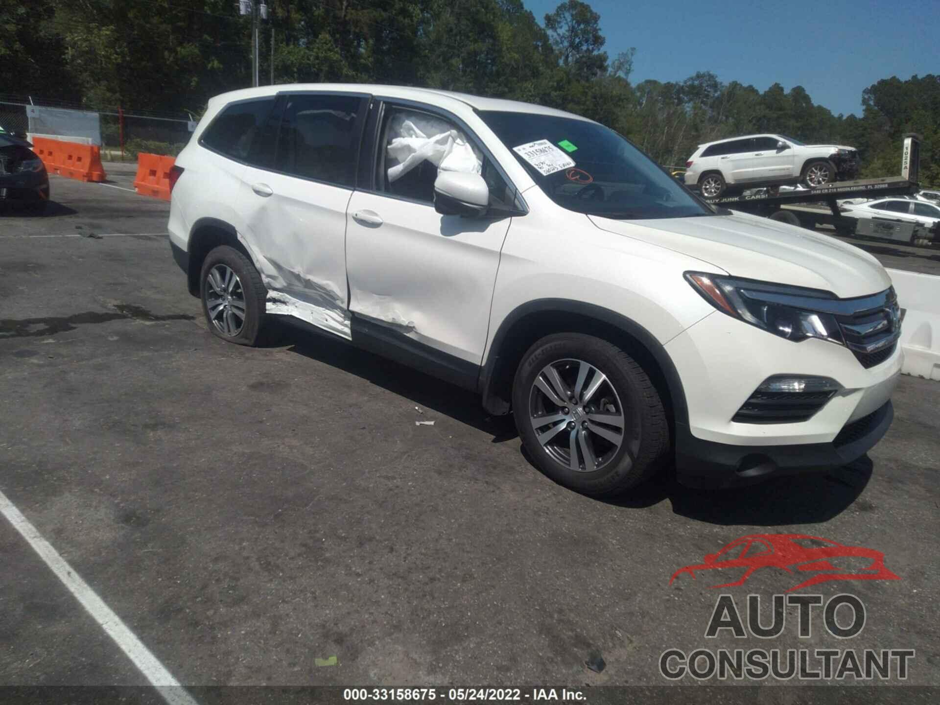 HONDA PILOT 2018 - 5FNYF5H53JB024567