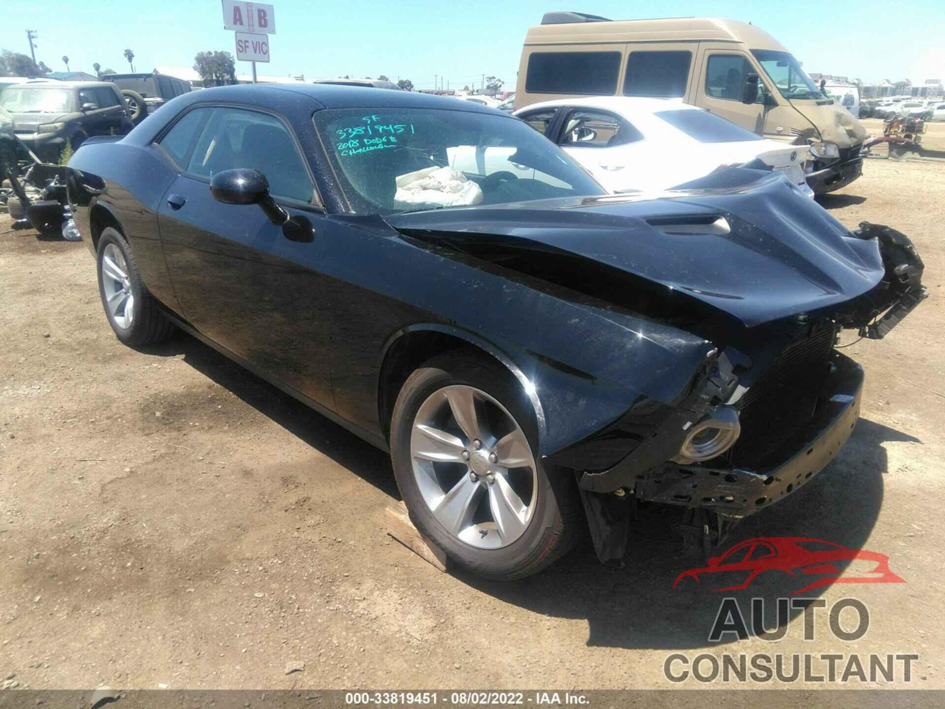 DODGE CHALLENGER 2018 - 2C3CDZAG9JH232714