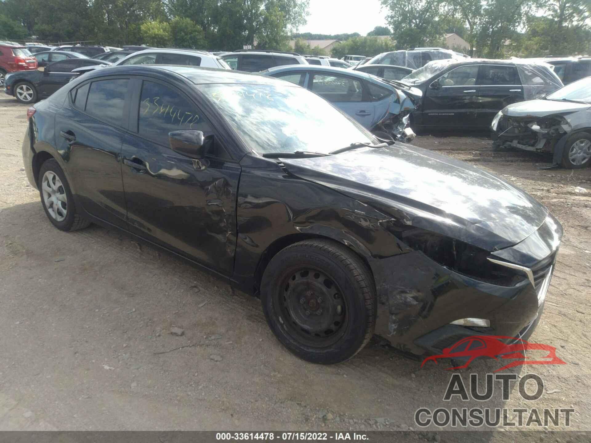 MAZDA MAZDA3 2016 - JM1BM1T71G1297876