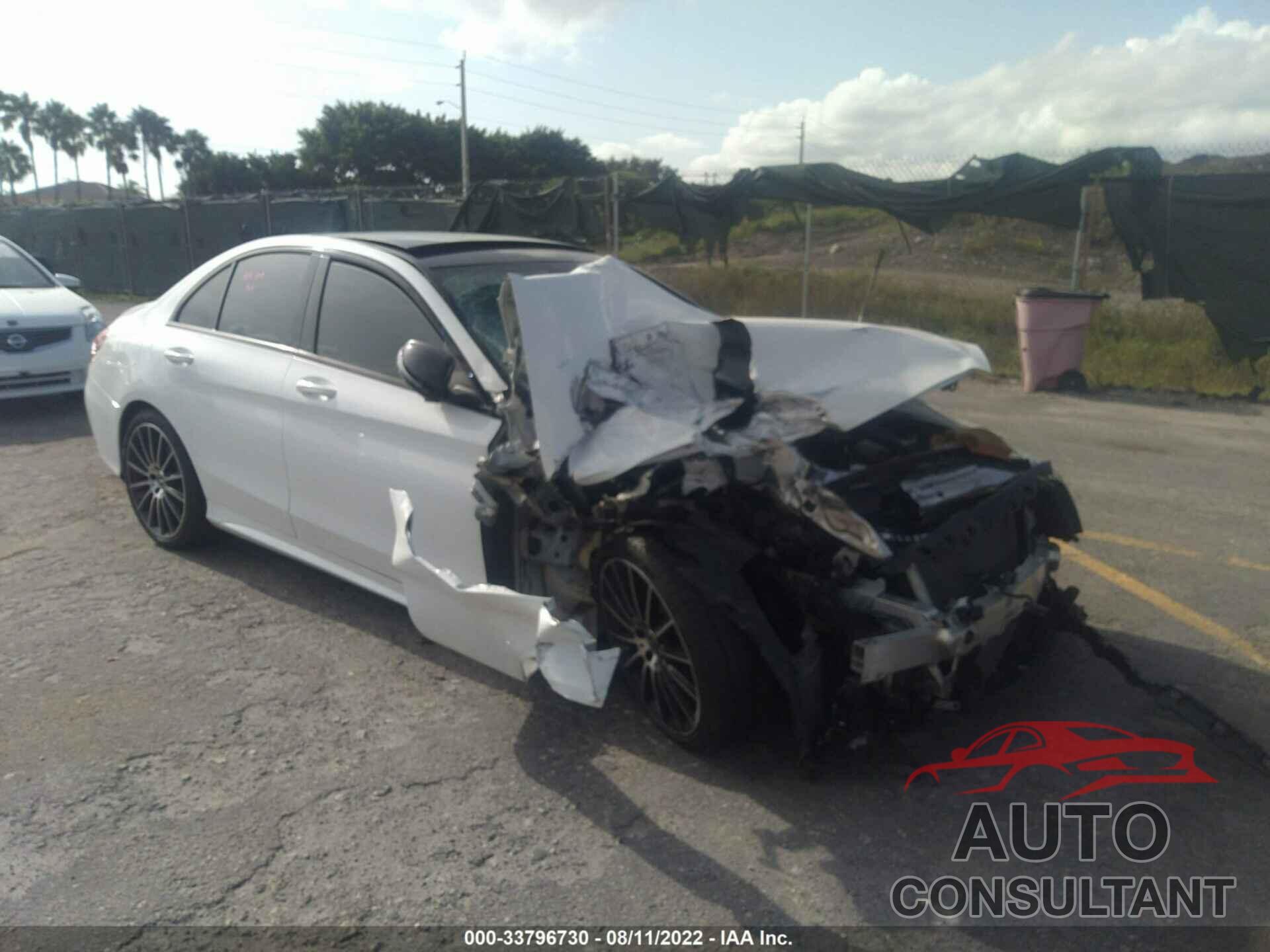 MERCEDES-BENZ C-CLASS 2018 - WDDWF4JB6JR405458