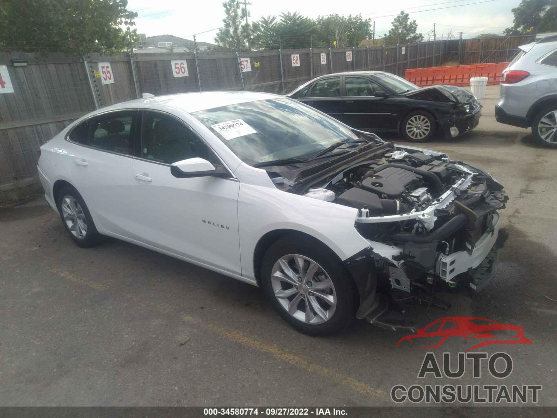 CHEVROLET MALIBU 2022 - 1G1ZD5ST9NF138780
