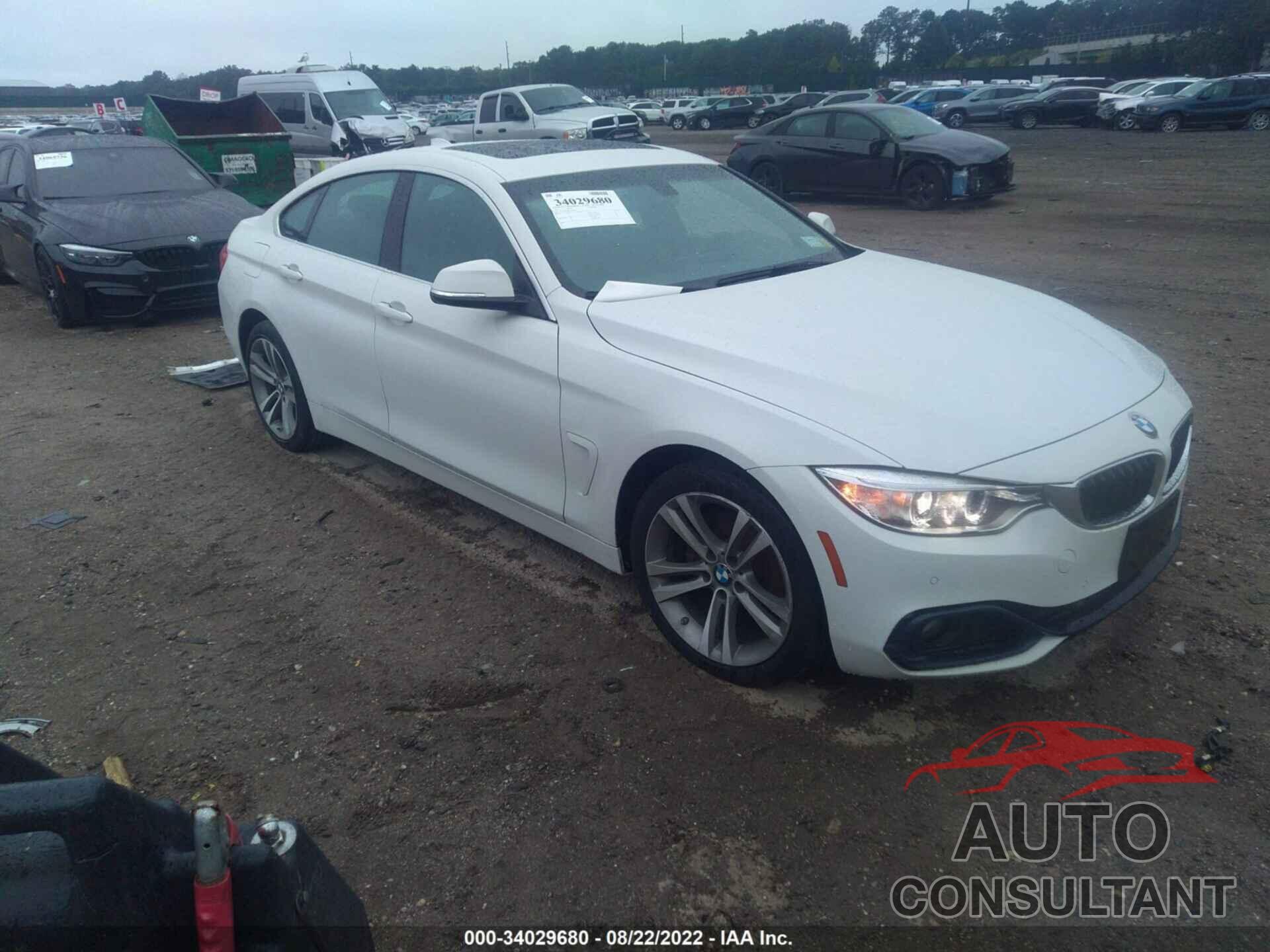 BMW 4 SERIES 2016 - WBA4C9C58GG136685