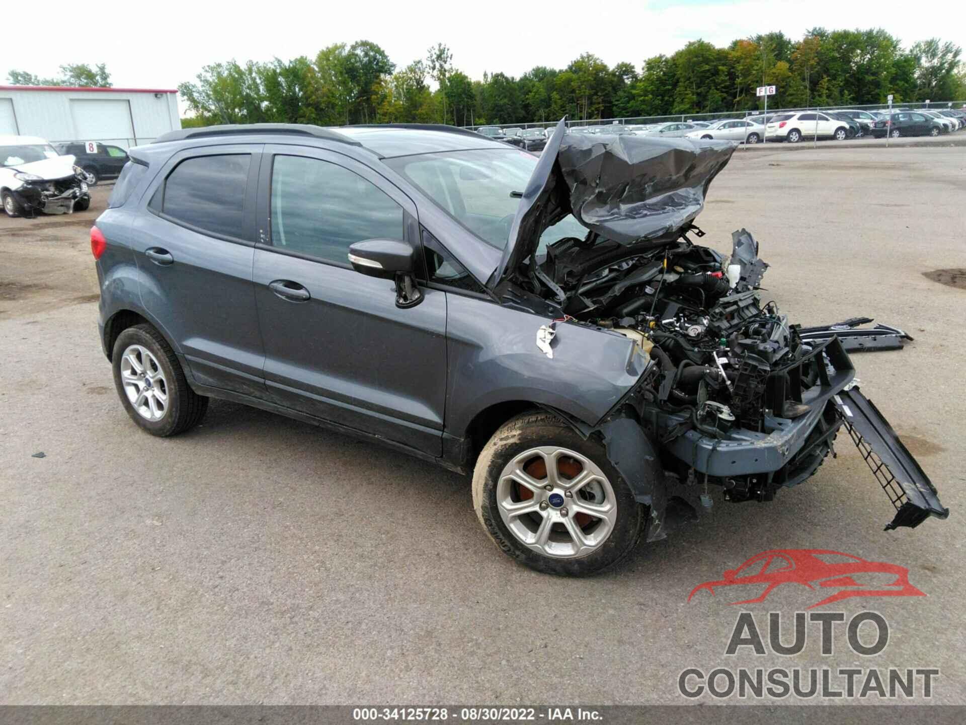 FORD ECOSPORT 2018 - MAJ3P1TE8JC242708