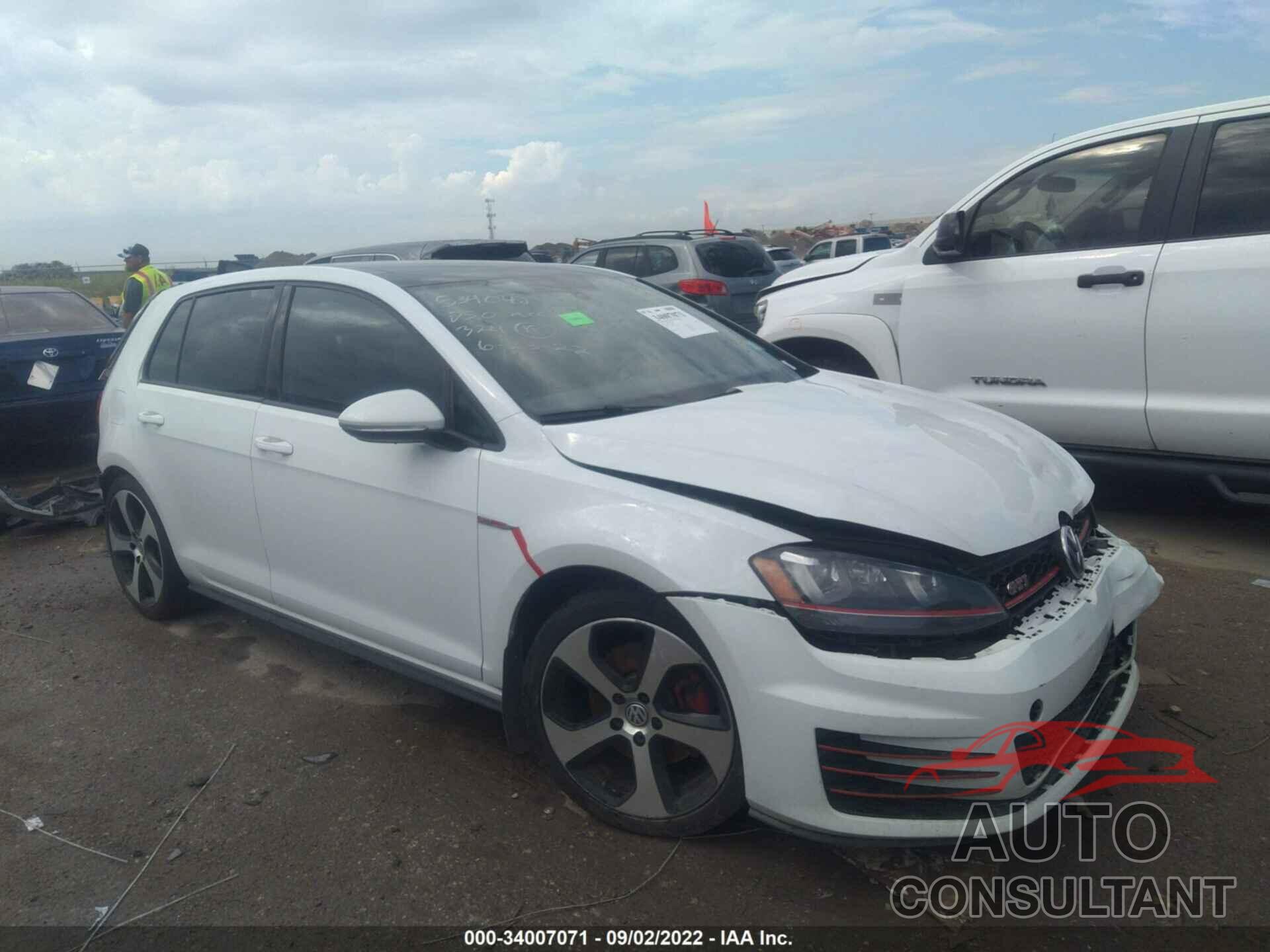 VOLKSWAGEN GOLF GTI 2015 - 3VW4T7AUXFM034565
