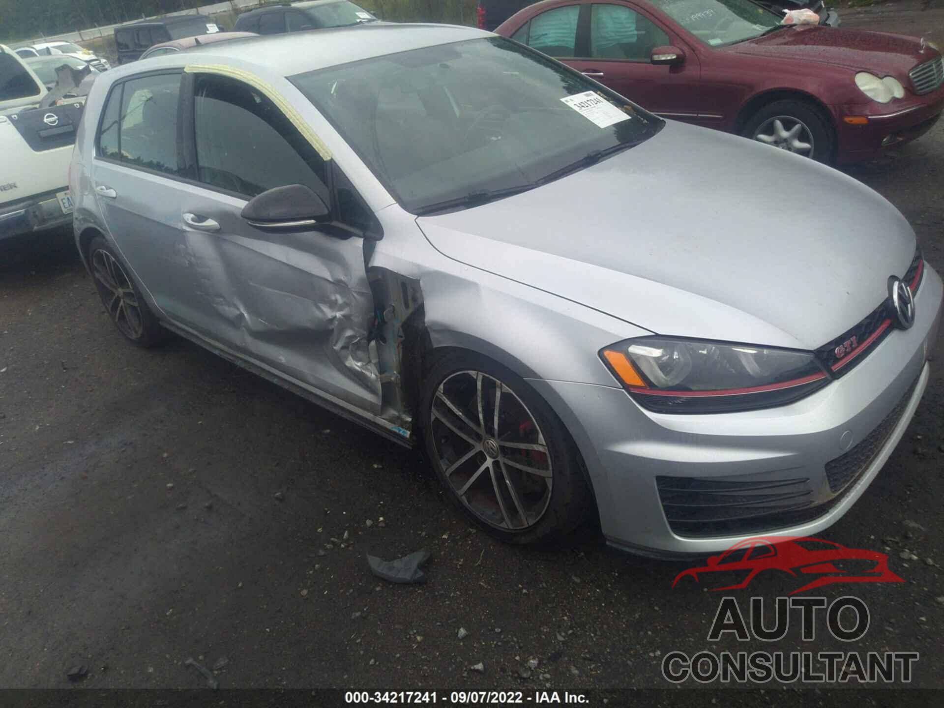 VOLKSWAGEN GOLF GTI 2017 - 3VW547AU3HM029177