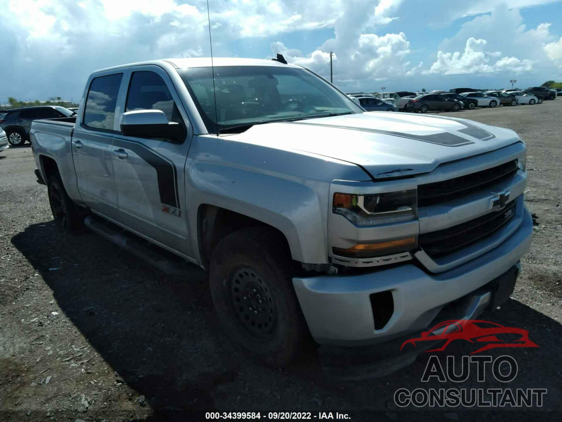 CHEVROLET SILVERADO 1500 2017 - 3GCUKREC2HG105875