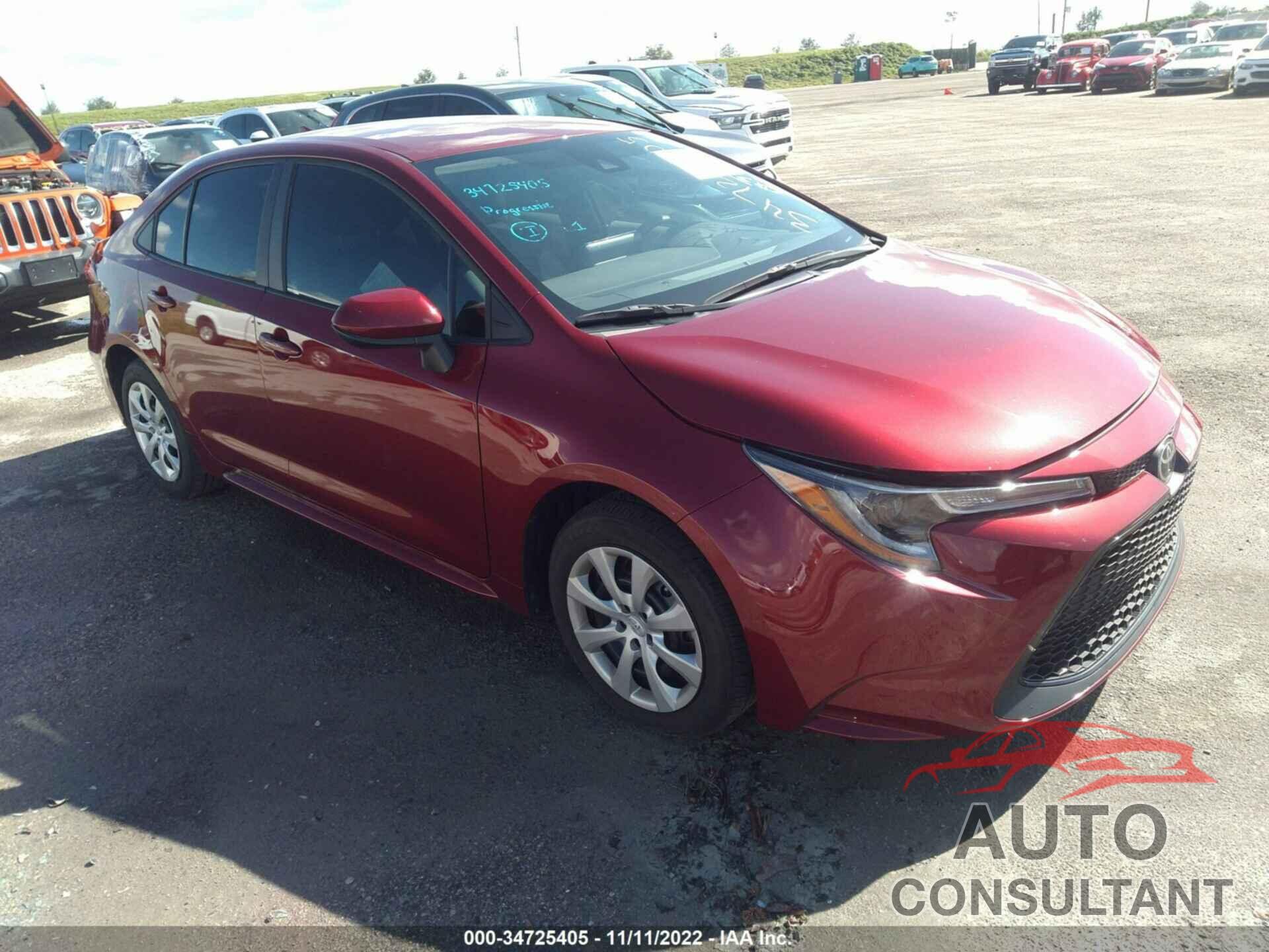 TOYOTA COROLLA 2022 - 5YFEPMAE9NP322877