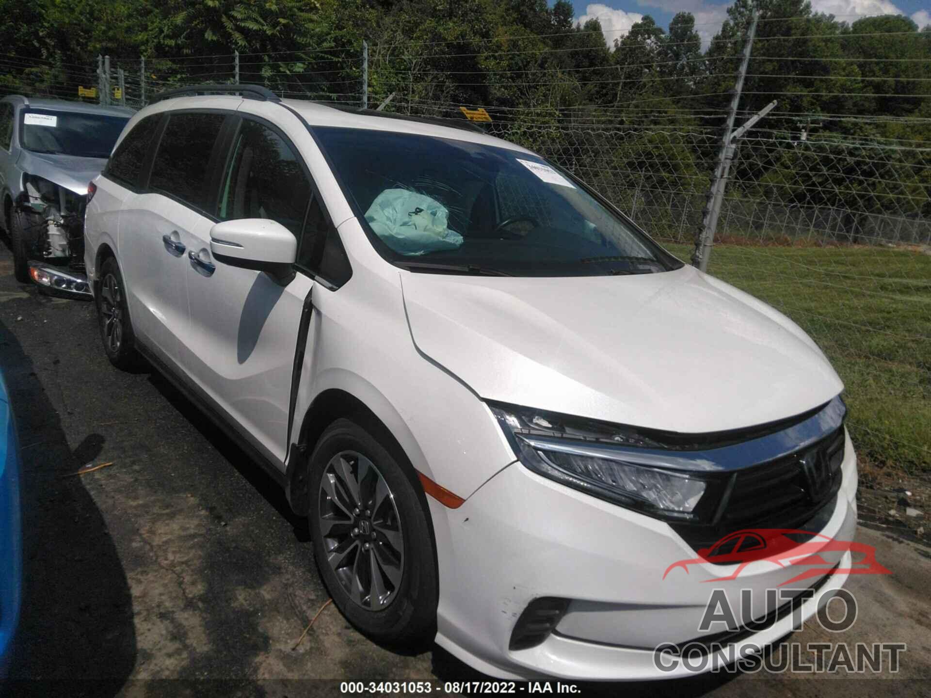 HONDA ODYSSEY 2022 - 5FNRL6H79NB013129