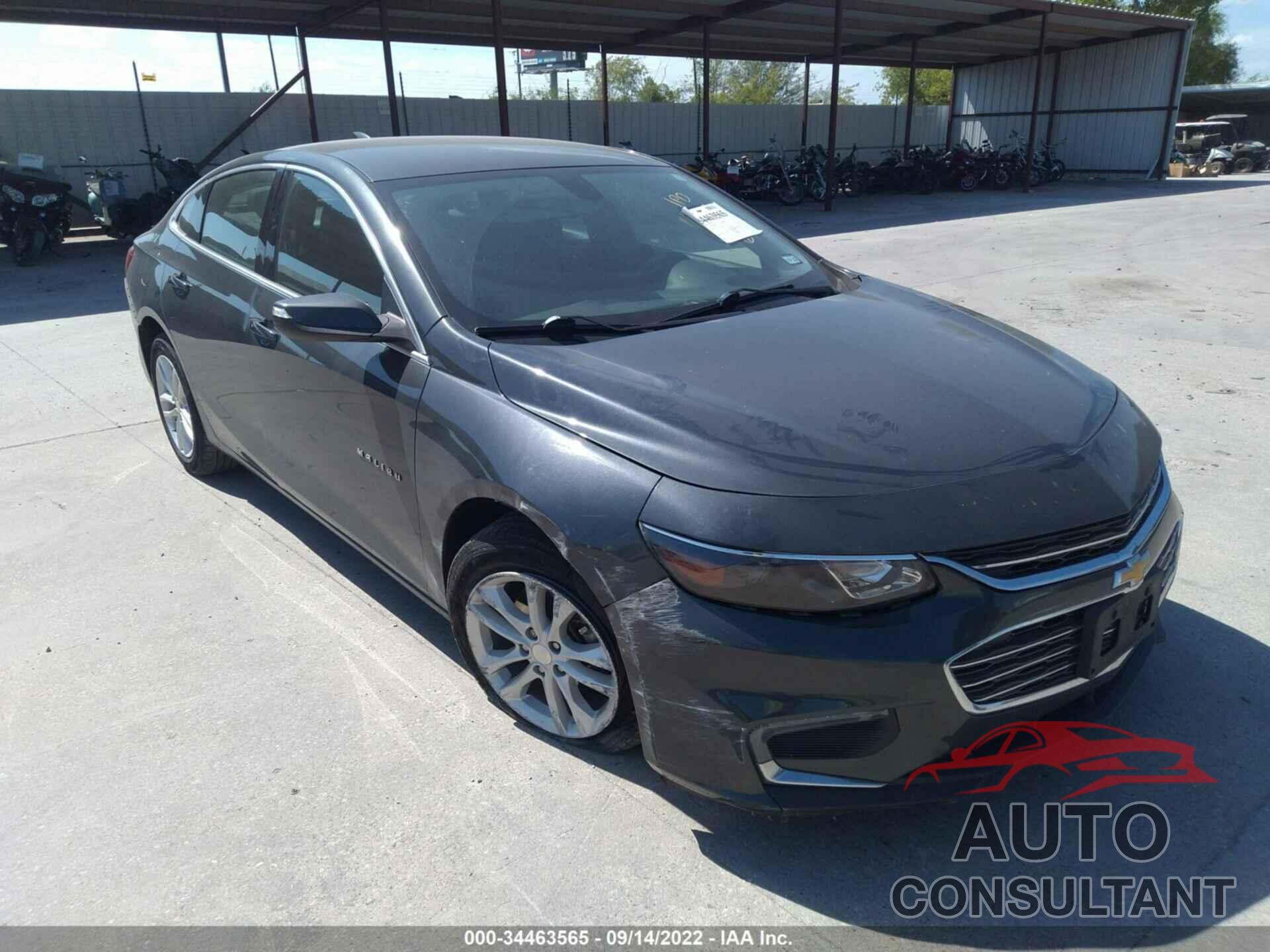 CHEVROLET MALIBU 2016 - 1G1ZE5ST6GF352156