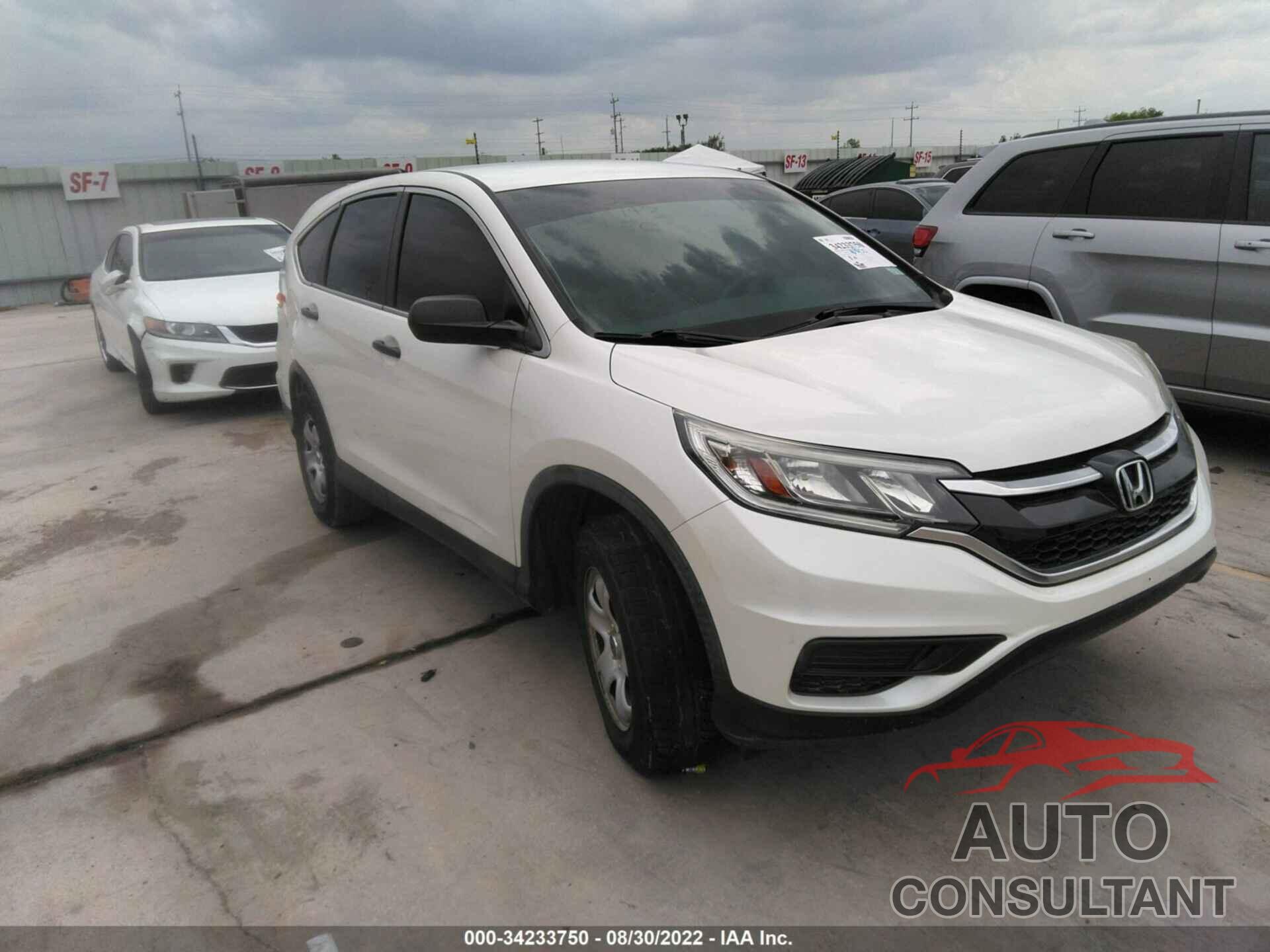 HONDA CR-V 2016 - 5J6RM3H33GL025456