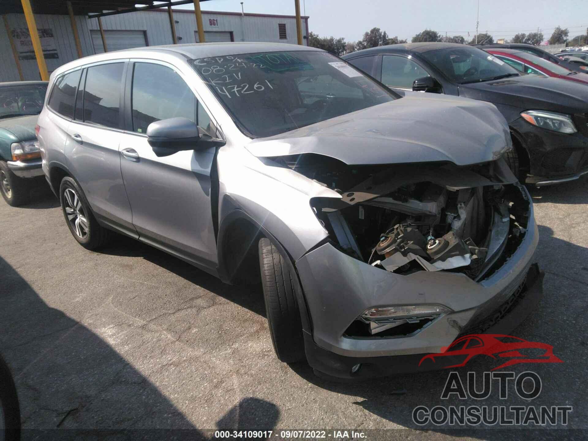 HONDA PILOT 2018 - 5FNYF5H30JB020166