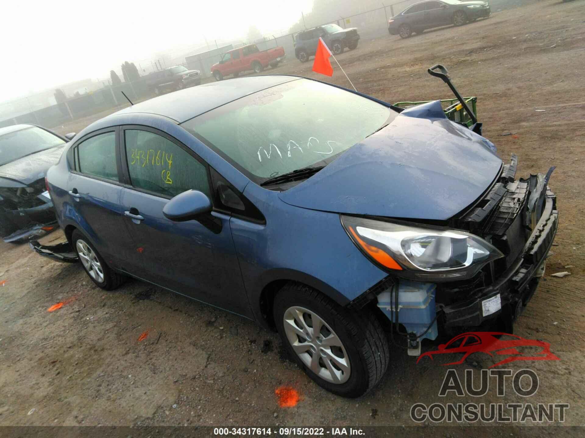 KIA RIO 2016 - KNADM4A3XG6643207