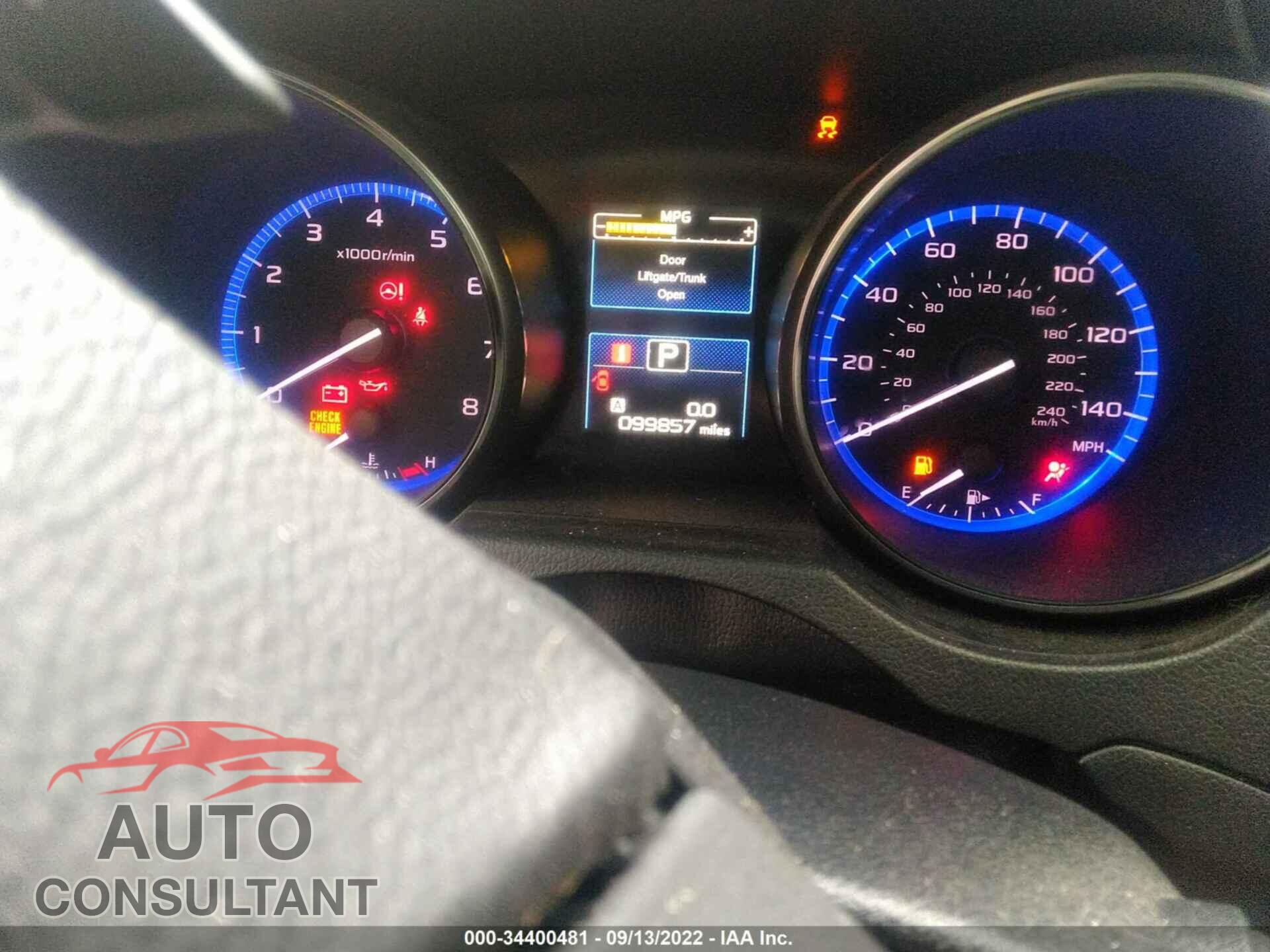 SUBARU LEGACY 2015 - 4S3BNAC62F3050051