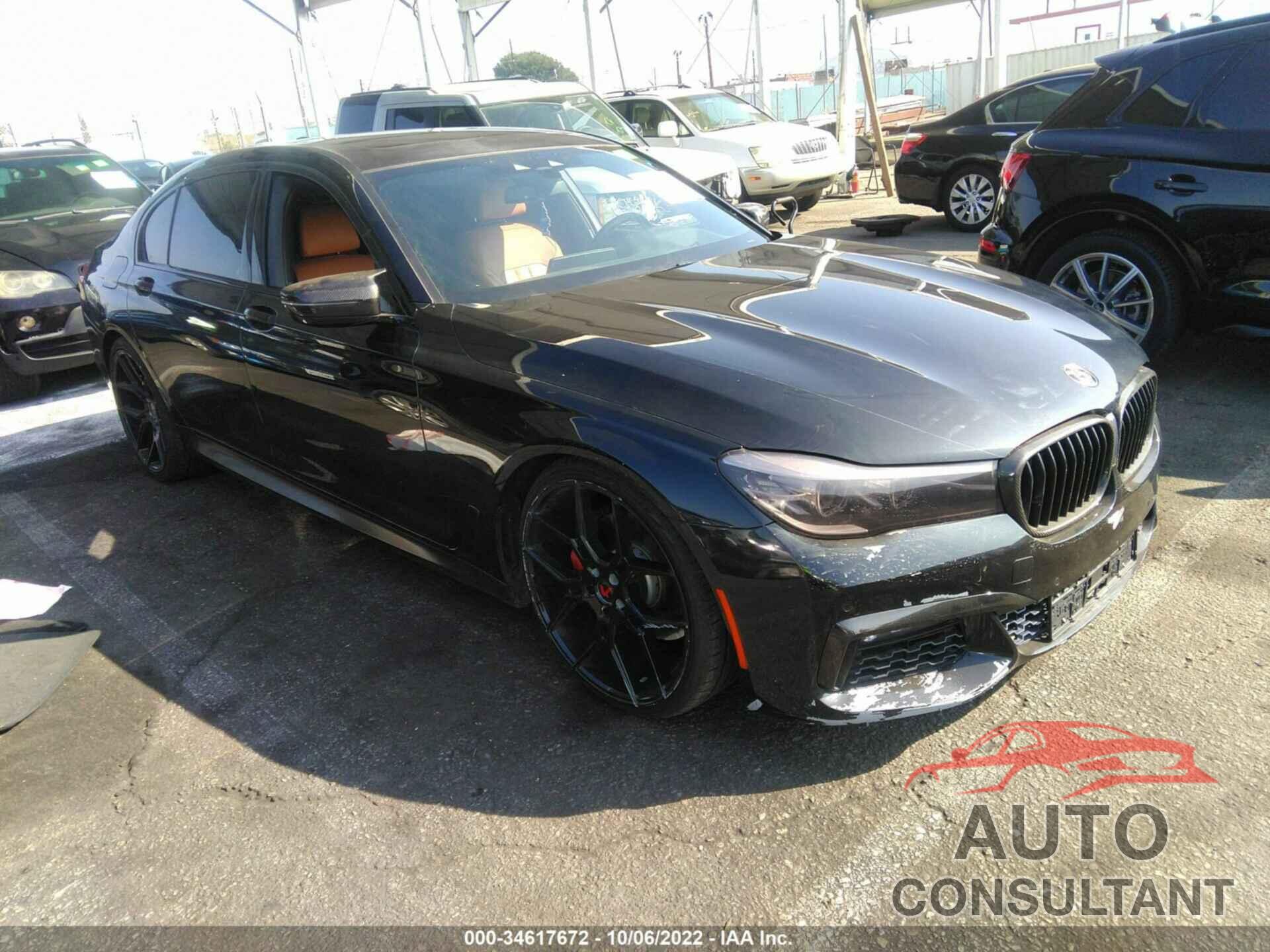 BMW 7 SERIES 2018 - WBA7E2C59JG742129