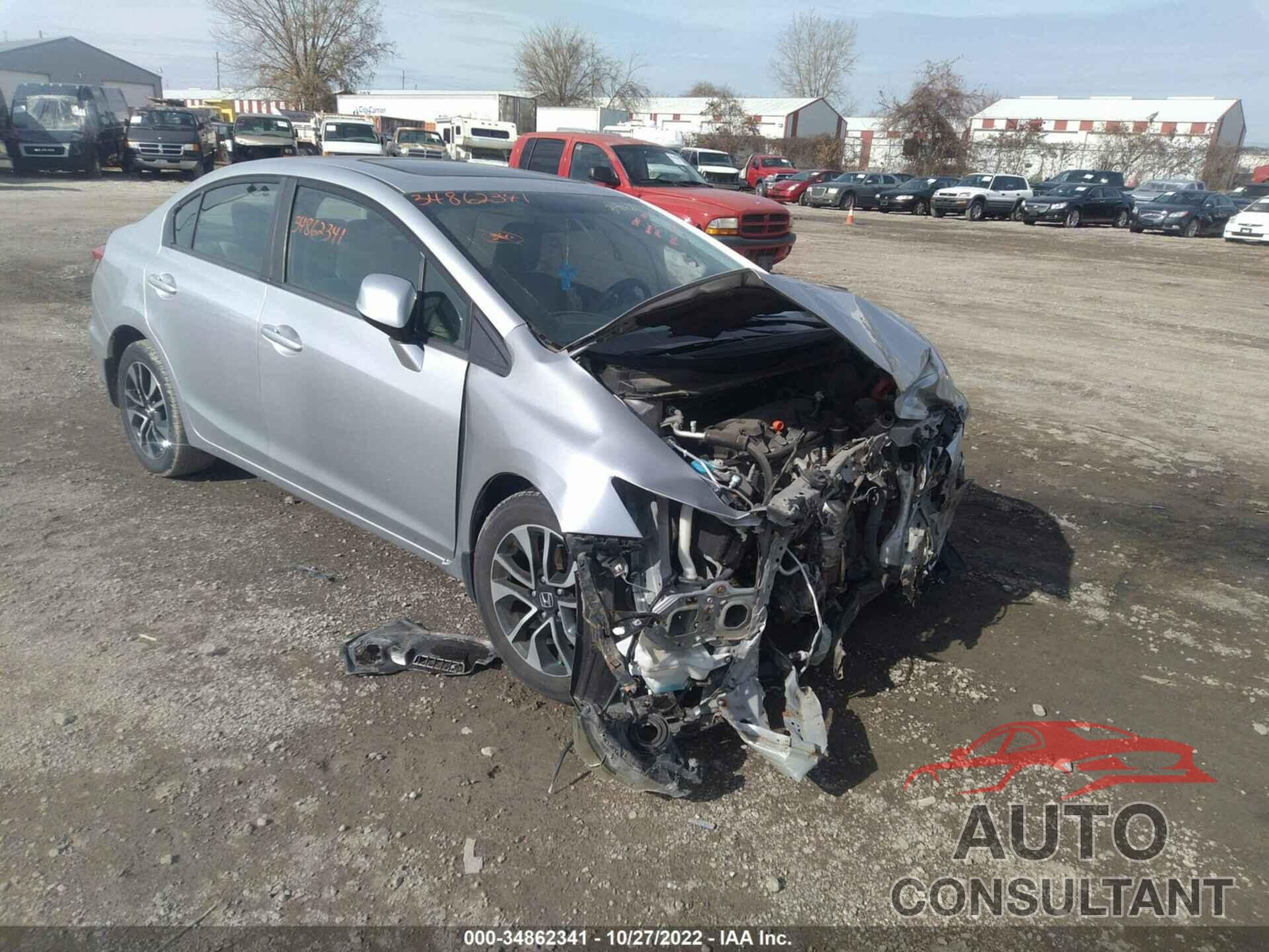 HONDA CIVIC 2013 - 19XFB2F83DE074846