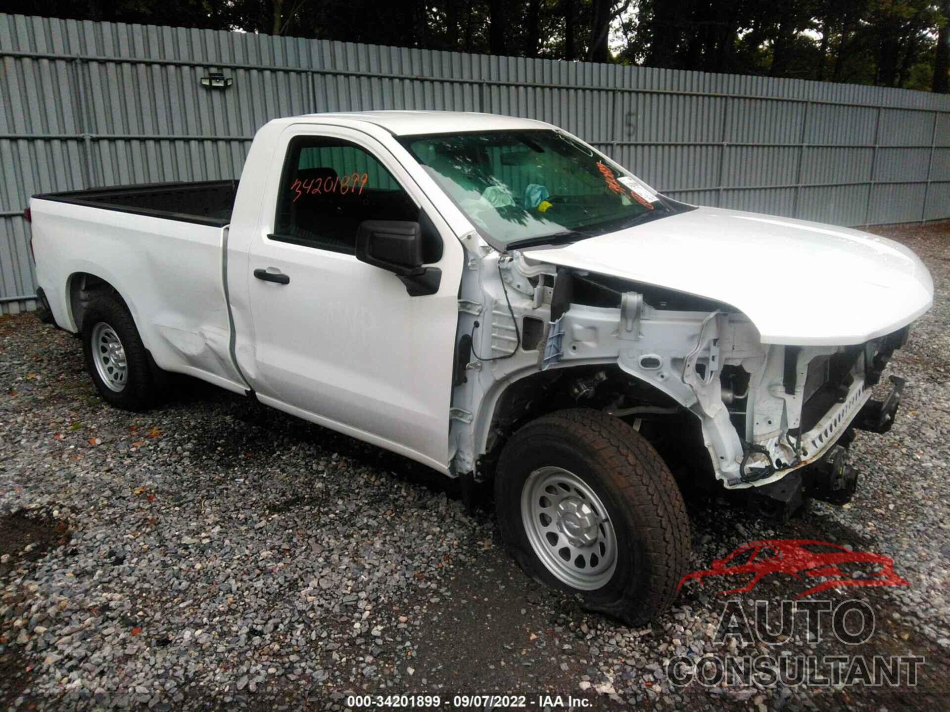 CHEVROLET SILVERADO 1500 2021 - 3GCNWAEH0MG369550
