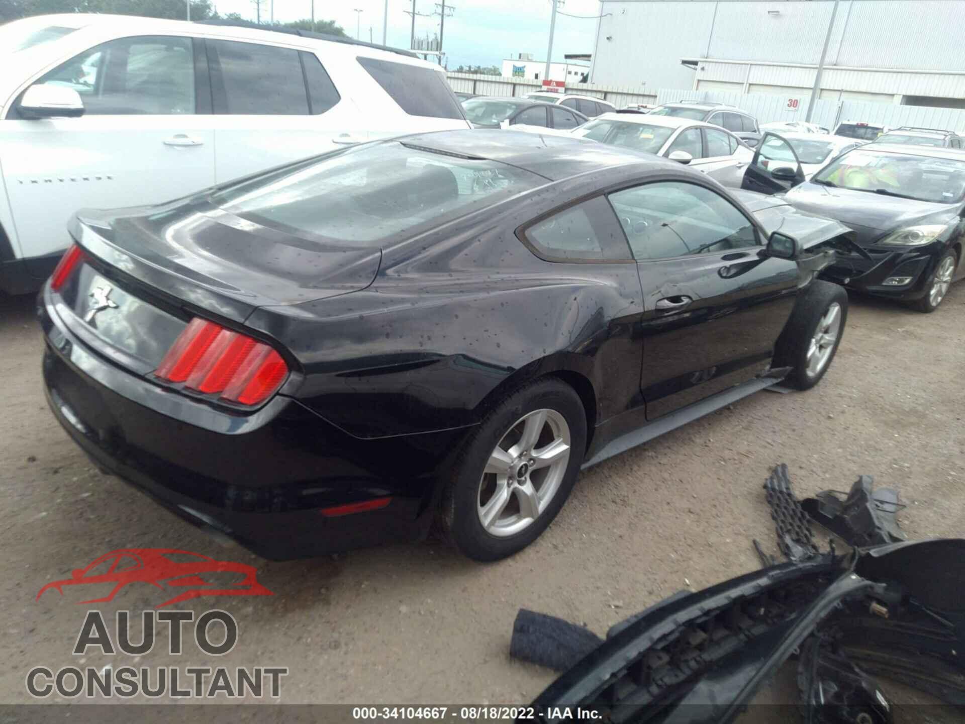 FORD MUSTANG 2017 - 1FA6P8AM4H5210076