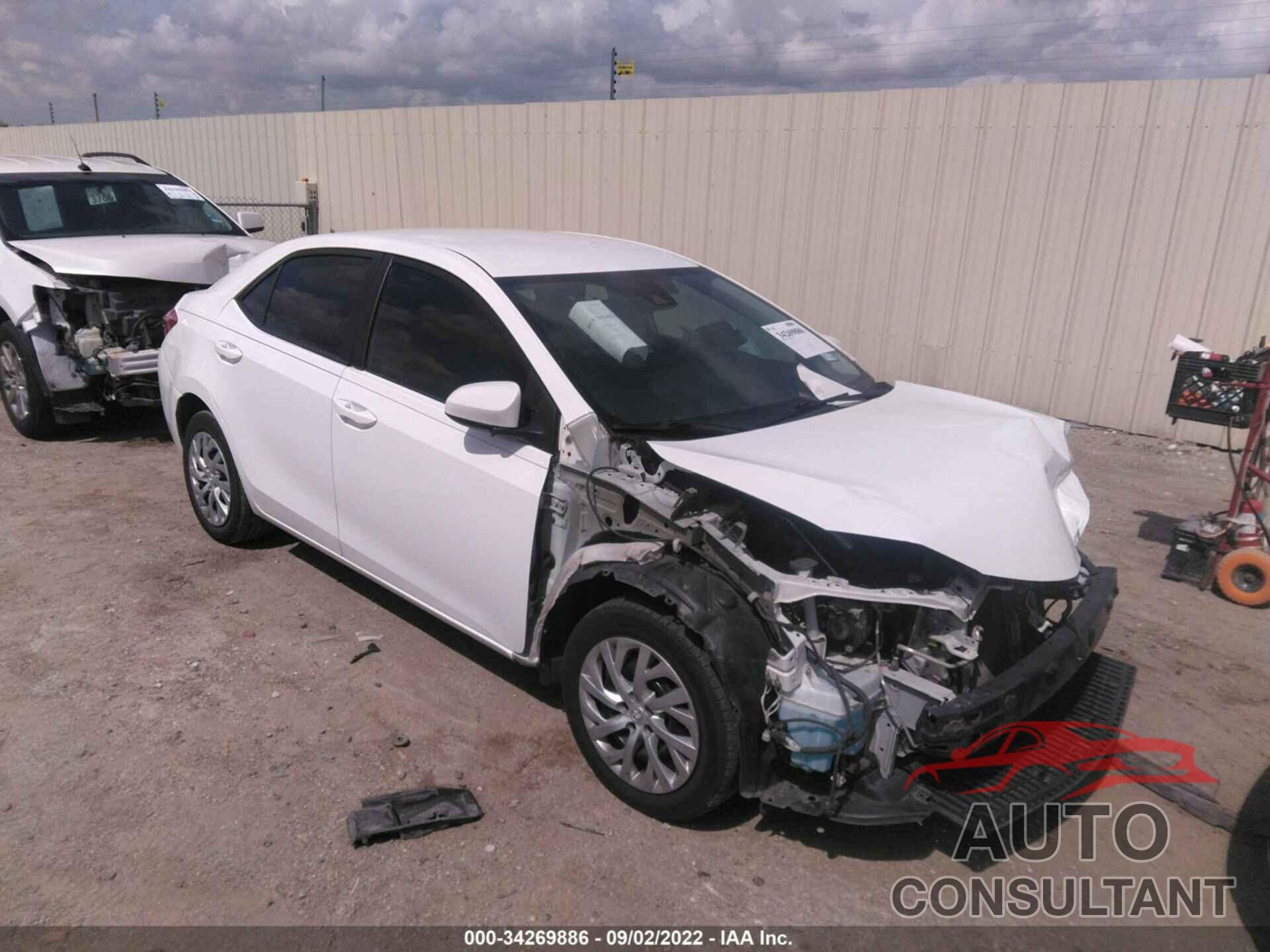TOYOTA COROLLA 2019 - 5YFBURHE6KP859376