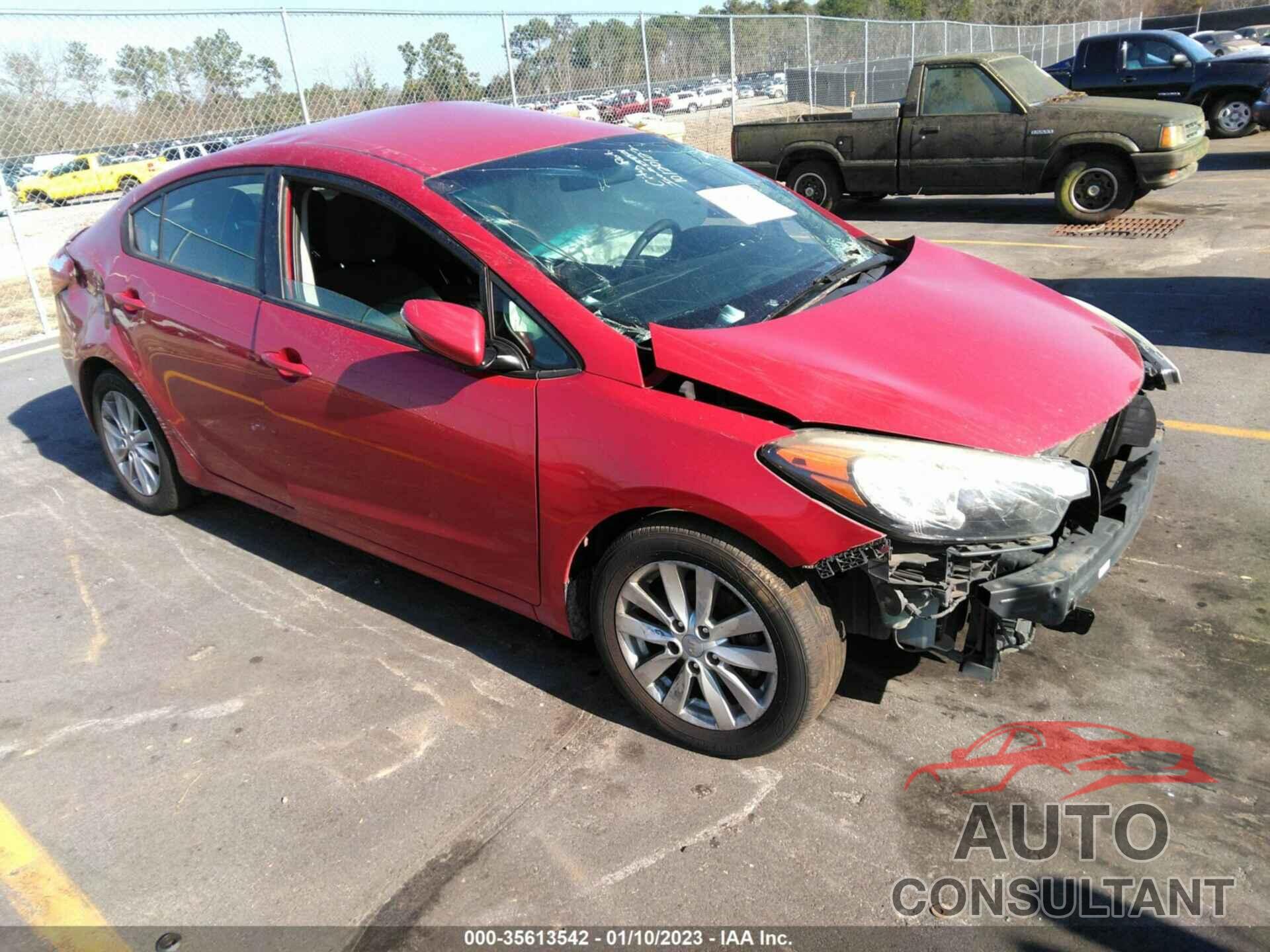 KIA FORTE 2016 - KNAFX4A69G5601742