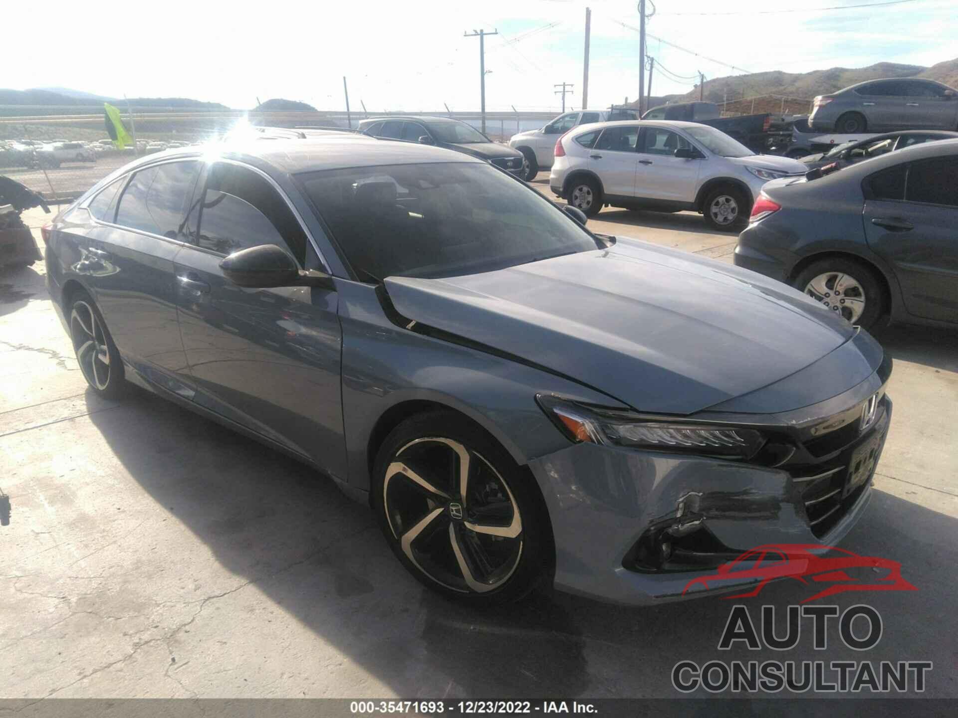 HONDA ACCORD SEDAN 2022 - 1HGCV1F40NA056358