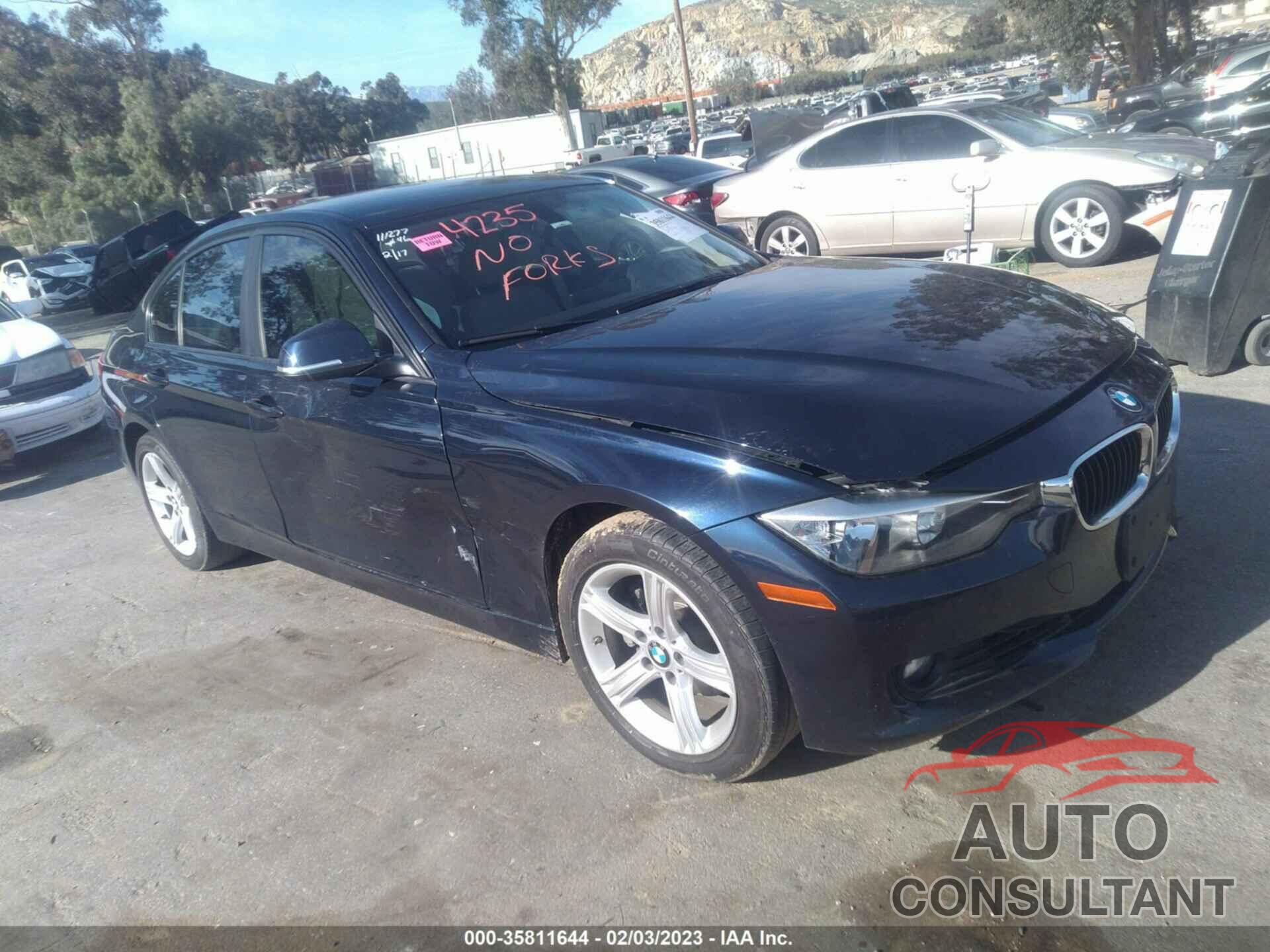 BMW 3 SERIES 2015 - WBA3A5C52FF453750